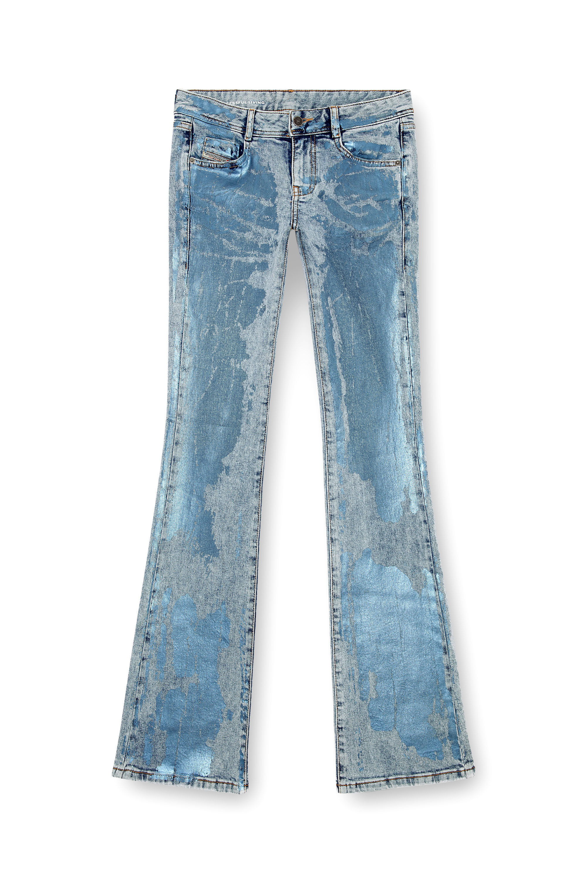 Diesel - Woman Bootcut and Flare Jeans 1969 D-Ebbey 0AJEU, Light Blue - Image 2