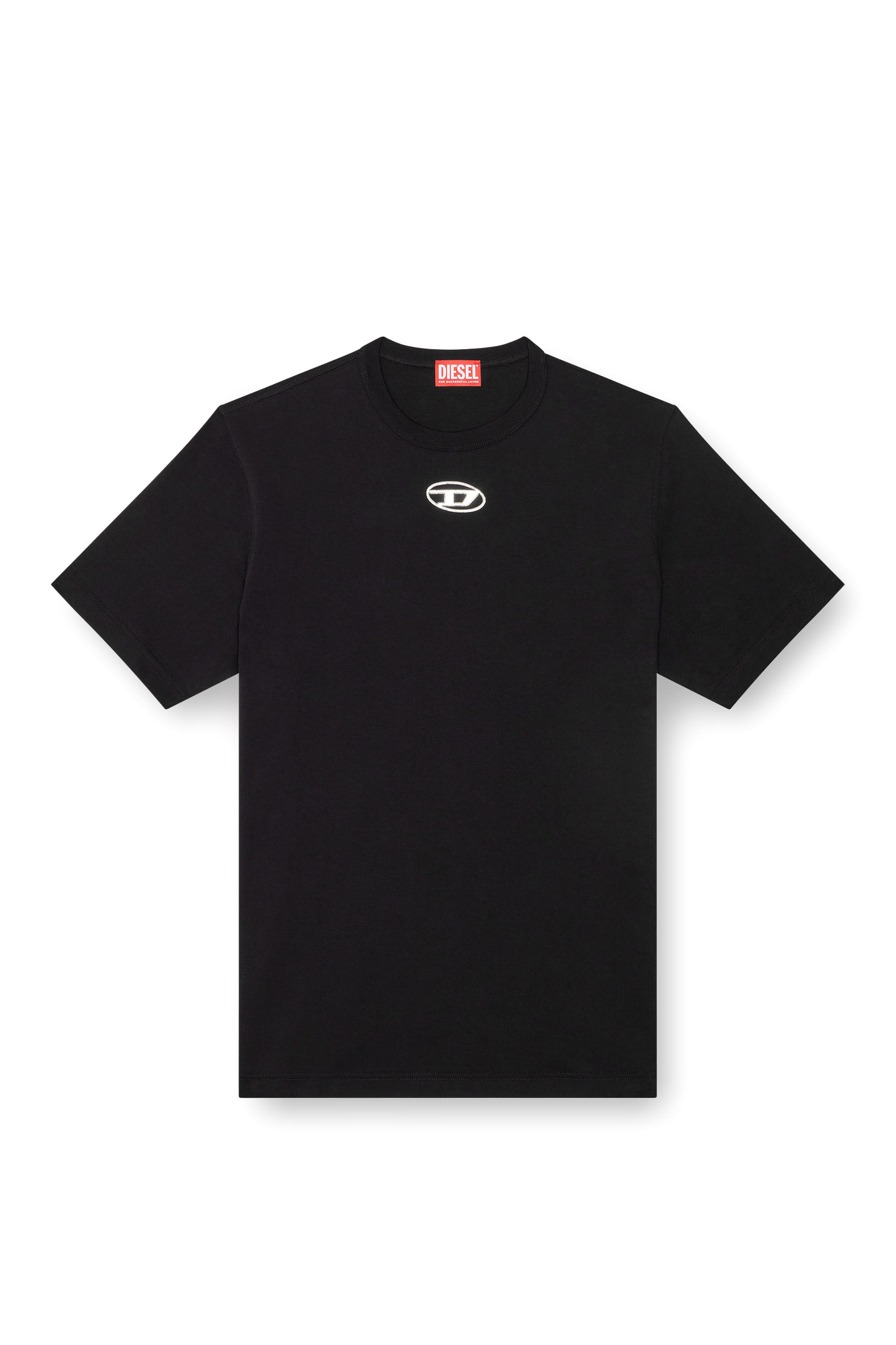 2024新入荷 Oval metallic with T-shirt Men's D Diesel | Black | トップス