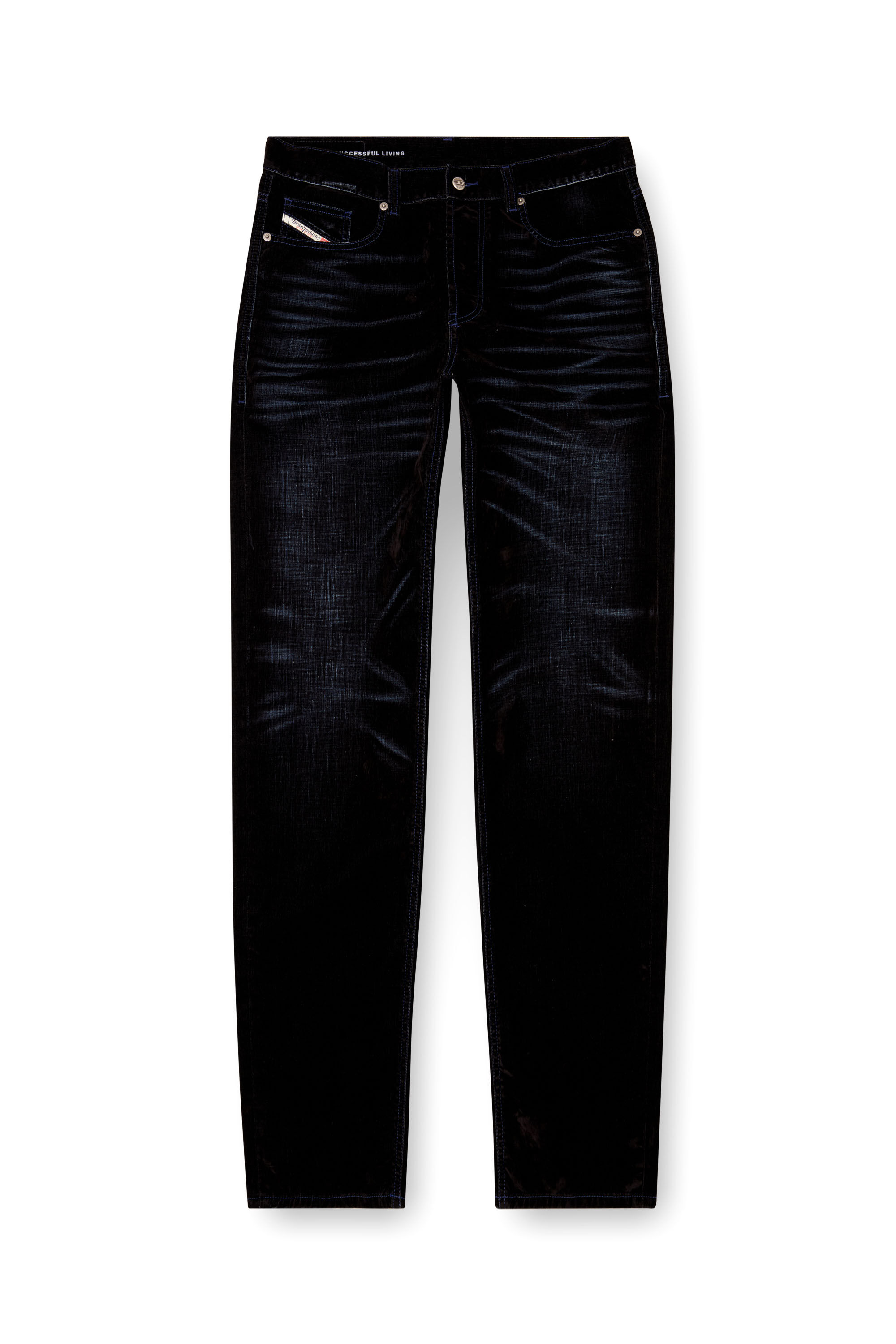 Diesel - Man's Regular Jeans 2024 D-Macs 068QY, Dark Blue - 2