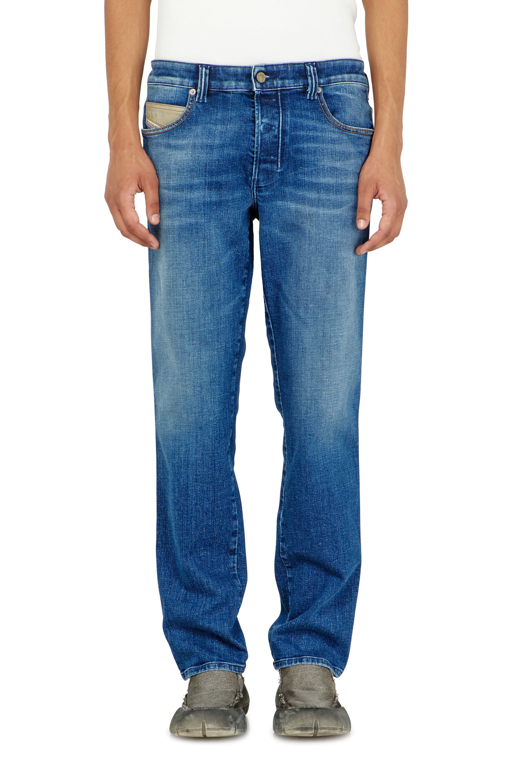 Diesel - Man's Slim Jeans 1993 D-Vyl 09R92, Medium blue - 4