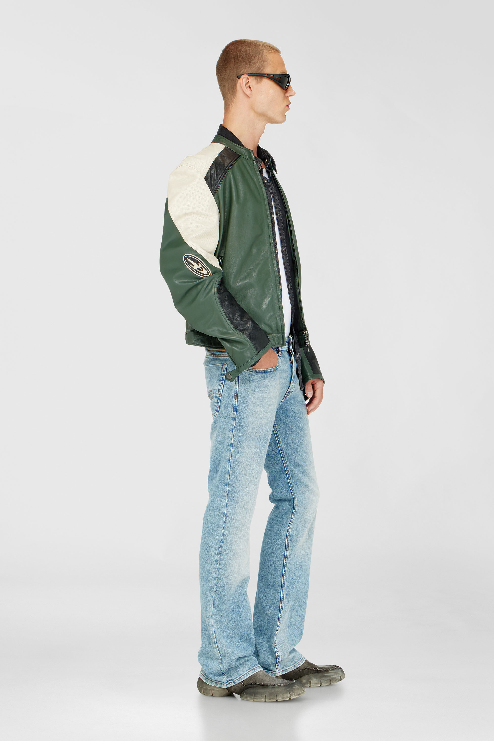 Diesel - Man's Bootcut Jeans 2007 Zatiny 0DBDV, Light Blue - 2