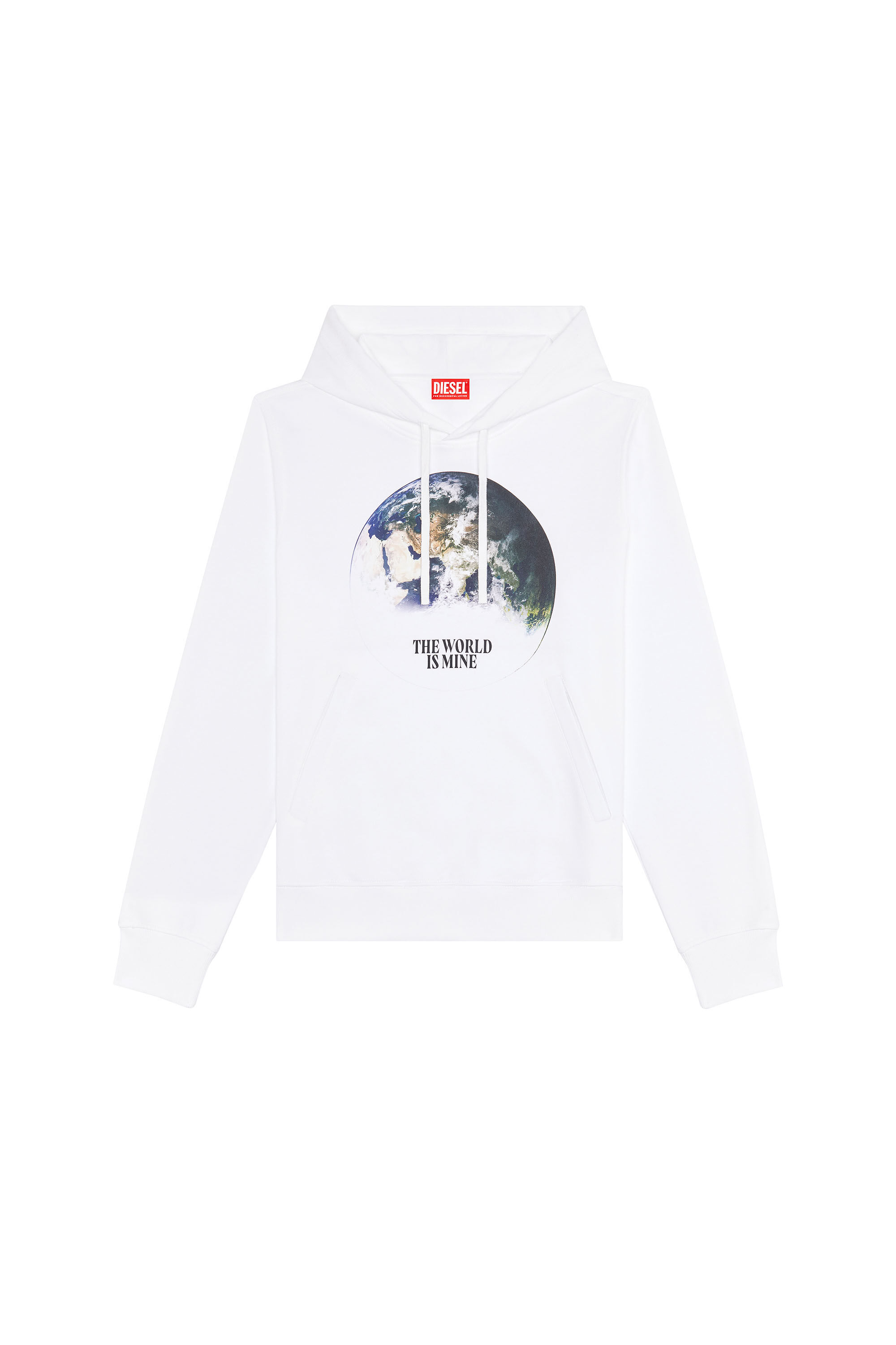 Diesel - S-GINN-WELT-HOOD, White - Image 2