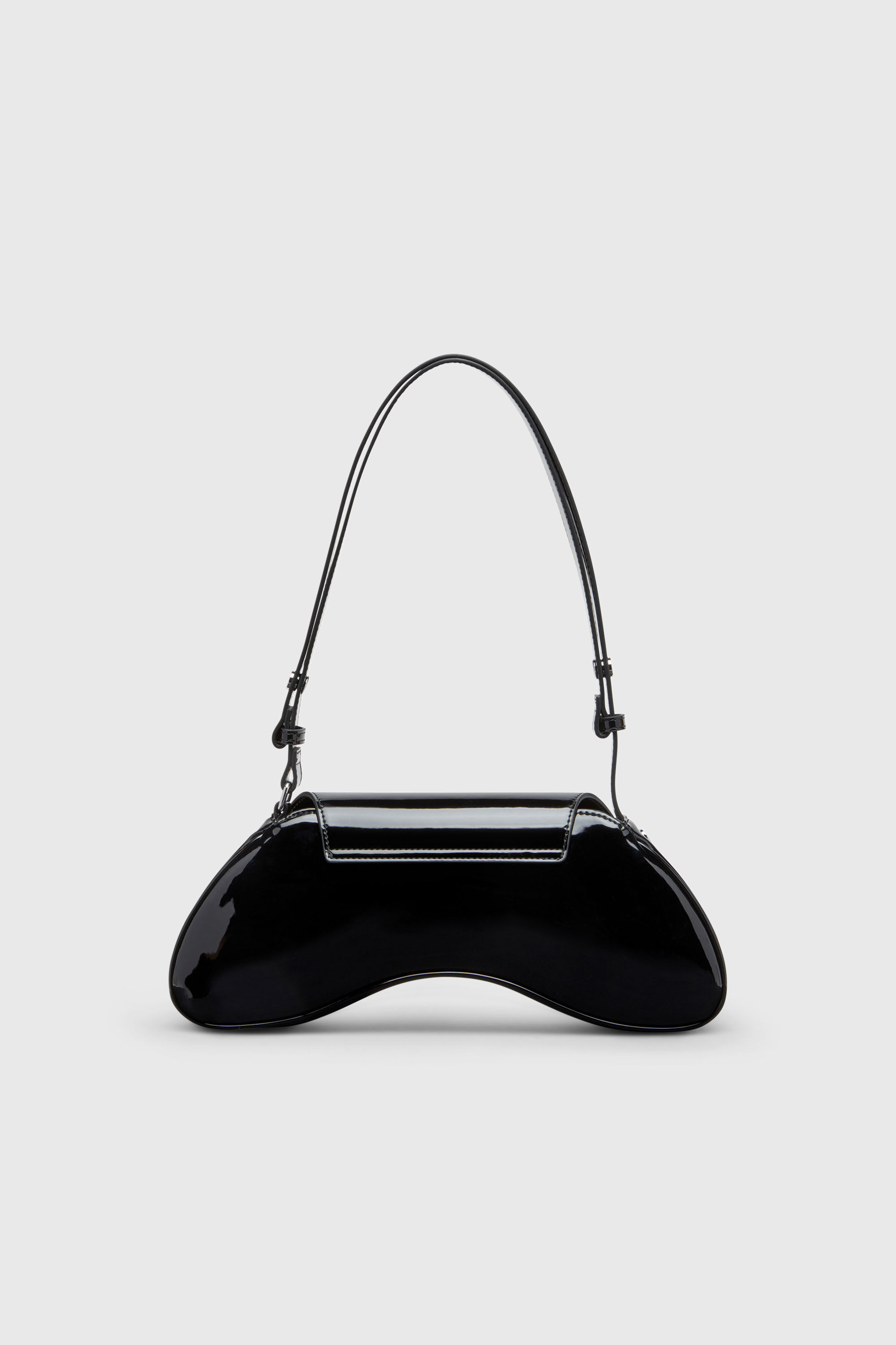 Diesel - PLAY CROSSBODY, Woman's Play-Glossy crossbody bag in Black - 3
