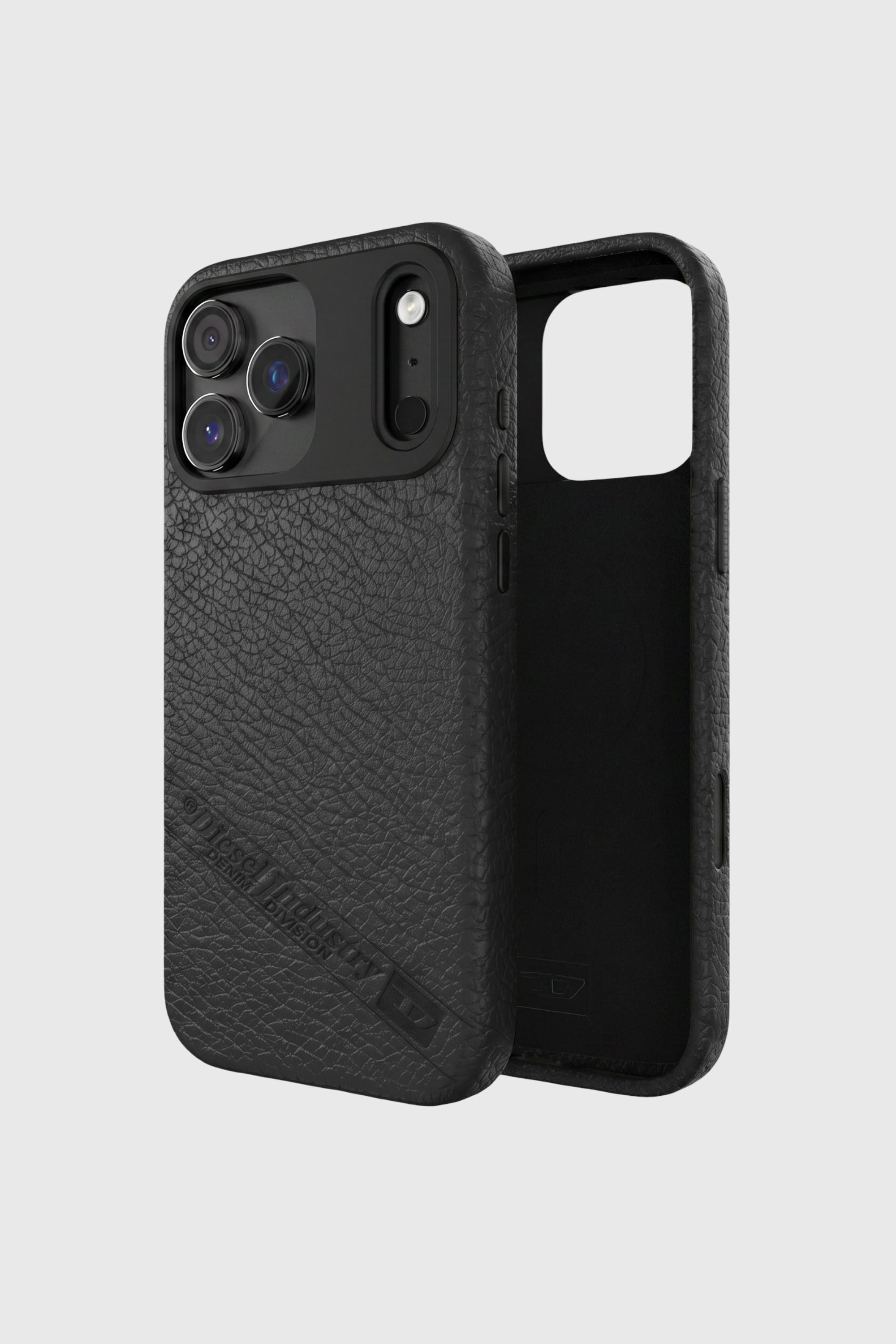 Diesel - 60642 MOULDED CASE, Unisex's Flag D case with MagSafe for iPhone 17 Pro Max in Black - 1