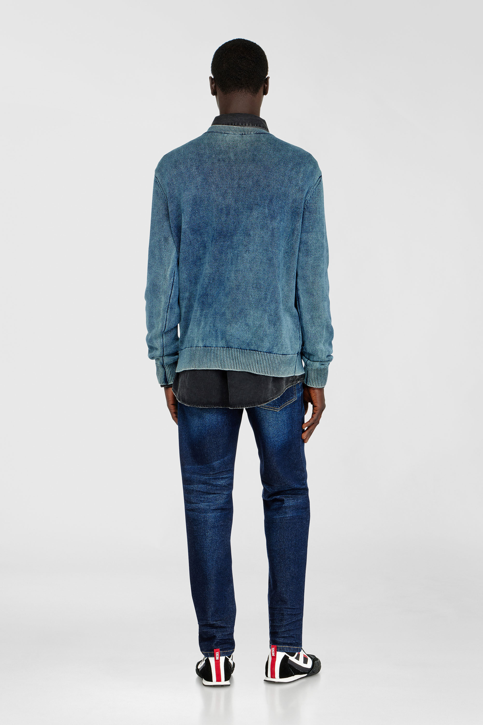 Diesel - Man's Regular Jeans 2023 D-Finitive 0KBBV, Dark Blue - 3