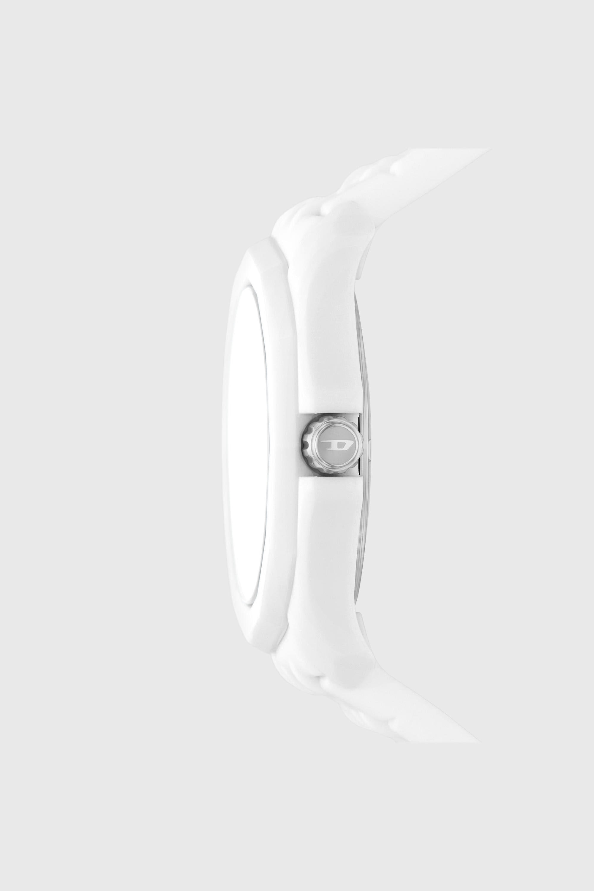 Diesel - DZ2244 WATCH, Man's Stinger white silicone watch in White - 3