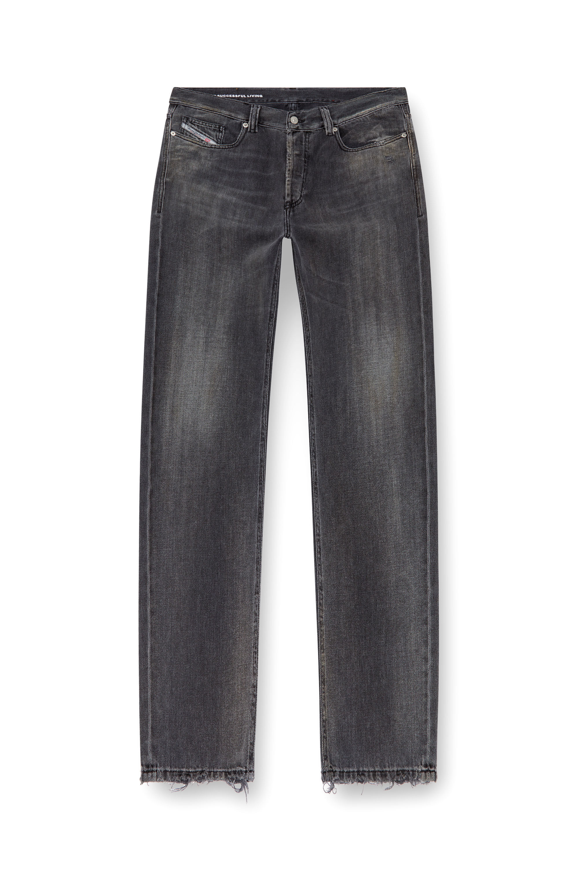 Diesel - Man's Regular Jeans 2024 D-Macs 09K14, Black/Dark grey - 2