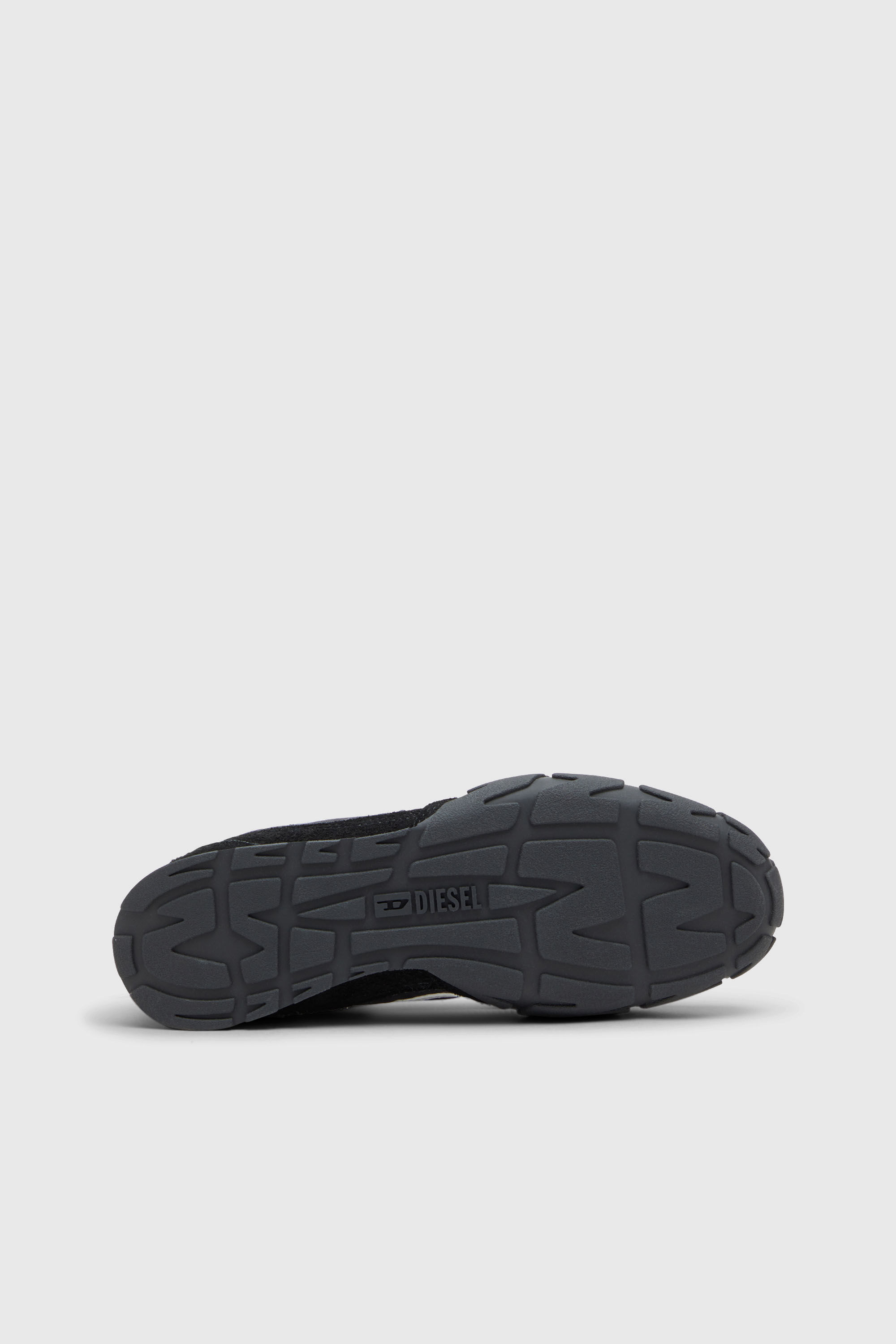 Diesel - S-PAGODHA LOW, Man's S-Pagodha-Sneakers in leather, suede and ripstop in Black/Red - 5