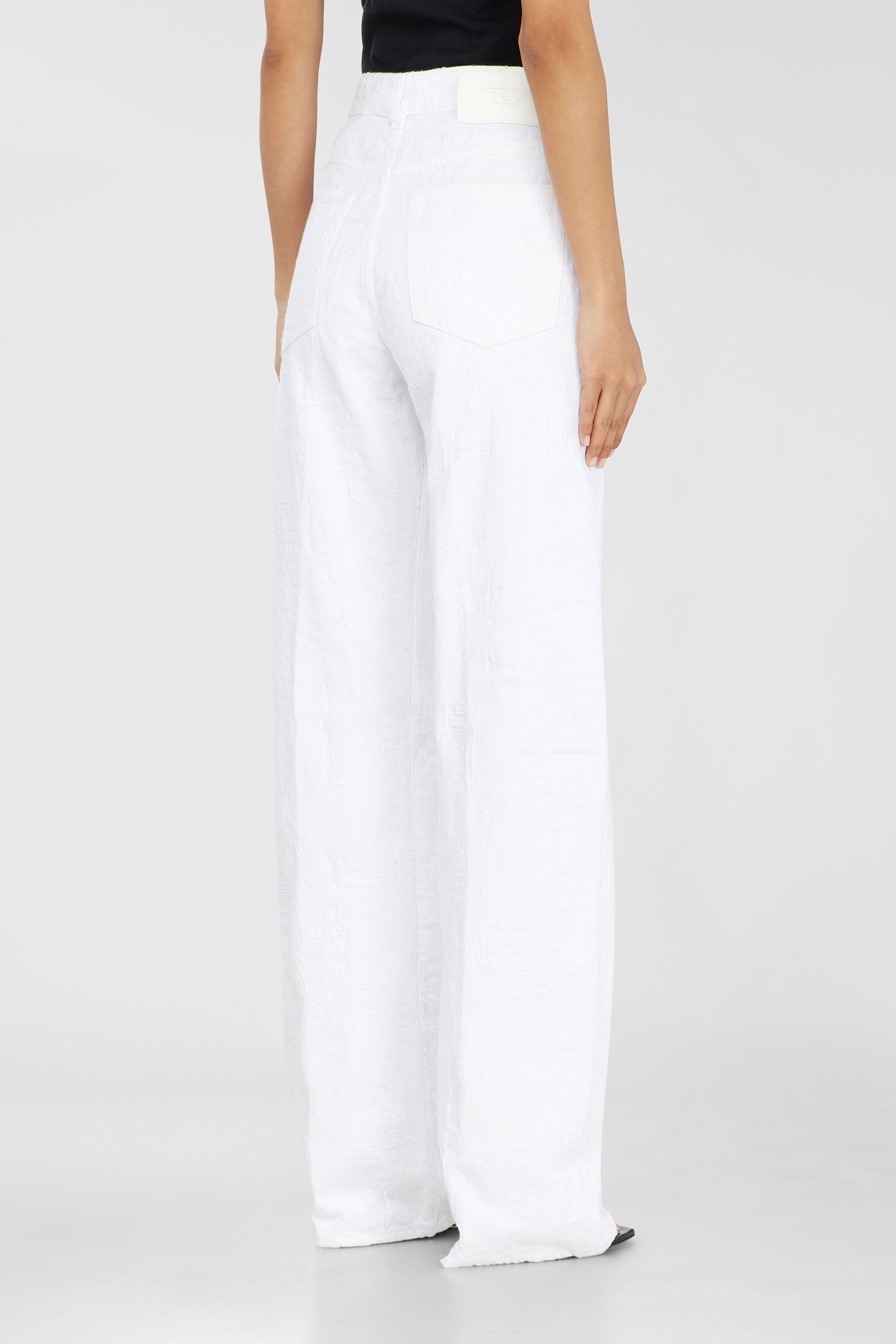Diesel - Woman's Regular Jeans 1971 D-Sent 007EX, White - 5