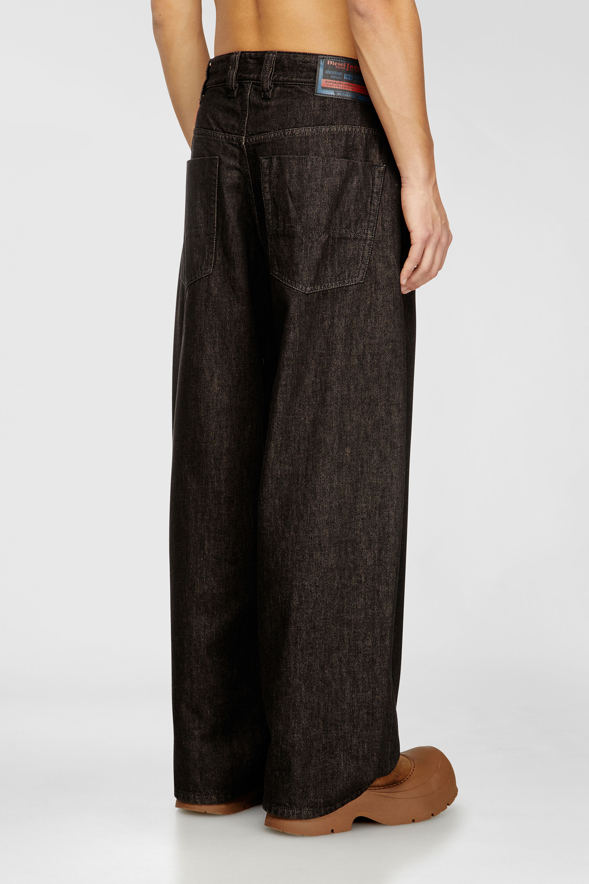 Diesel - Unisex's Relaxed Jeans 1997 D-Enim-M 09N25, Black/Dark grey - 3