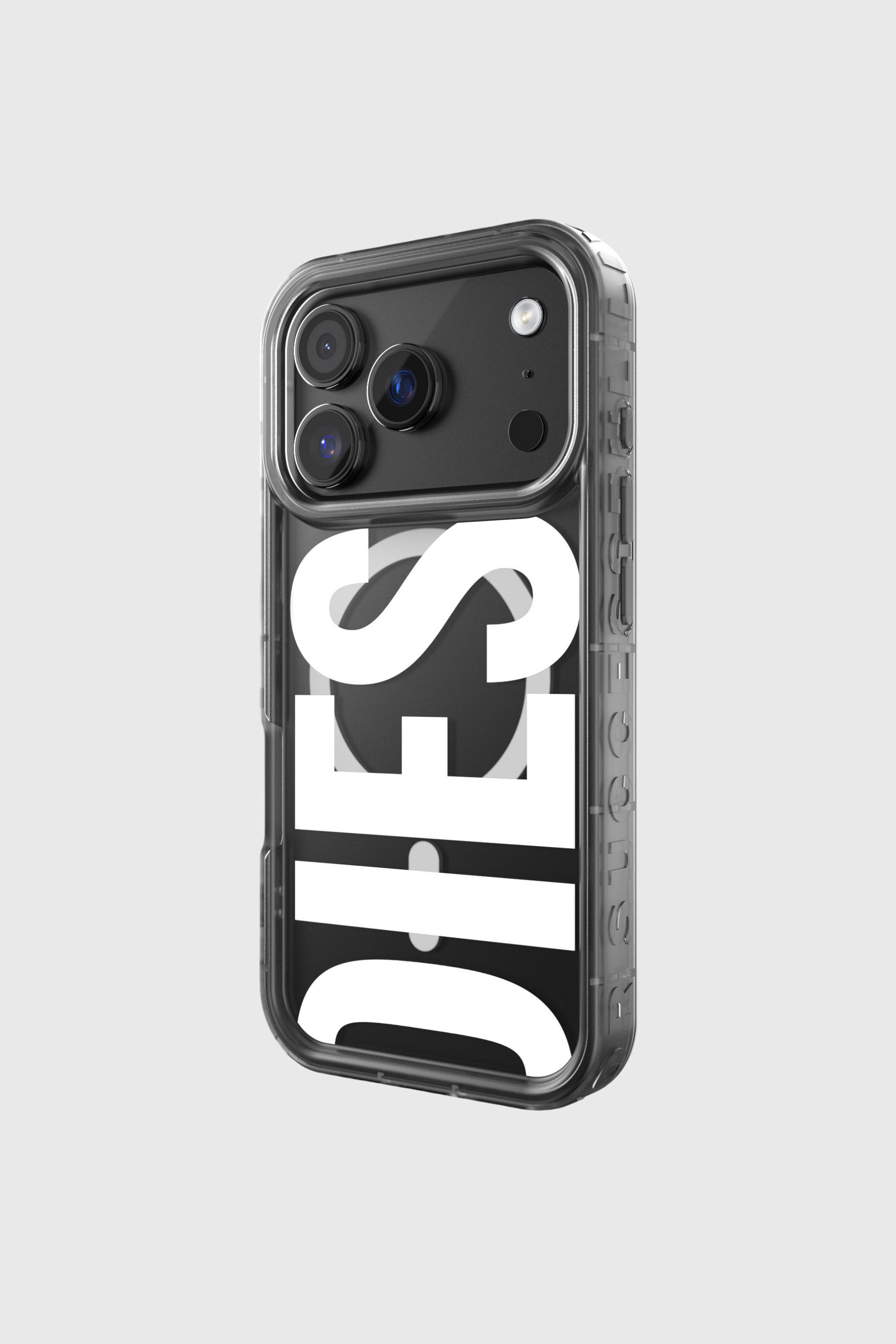 Diesel - 60437 MOULDED CASE, Unisex's Biscotto bumper case with magsafe for iPhone 17 Pro in Black - 3
