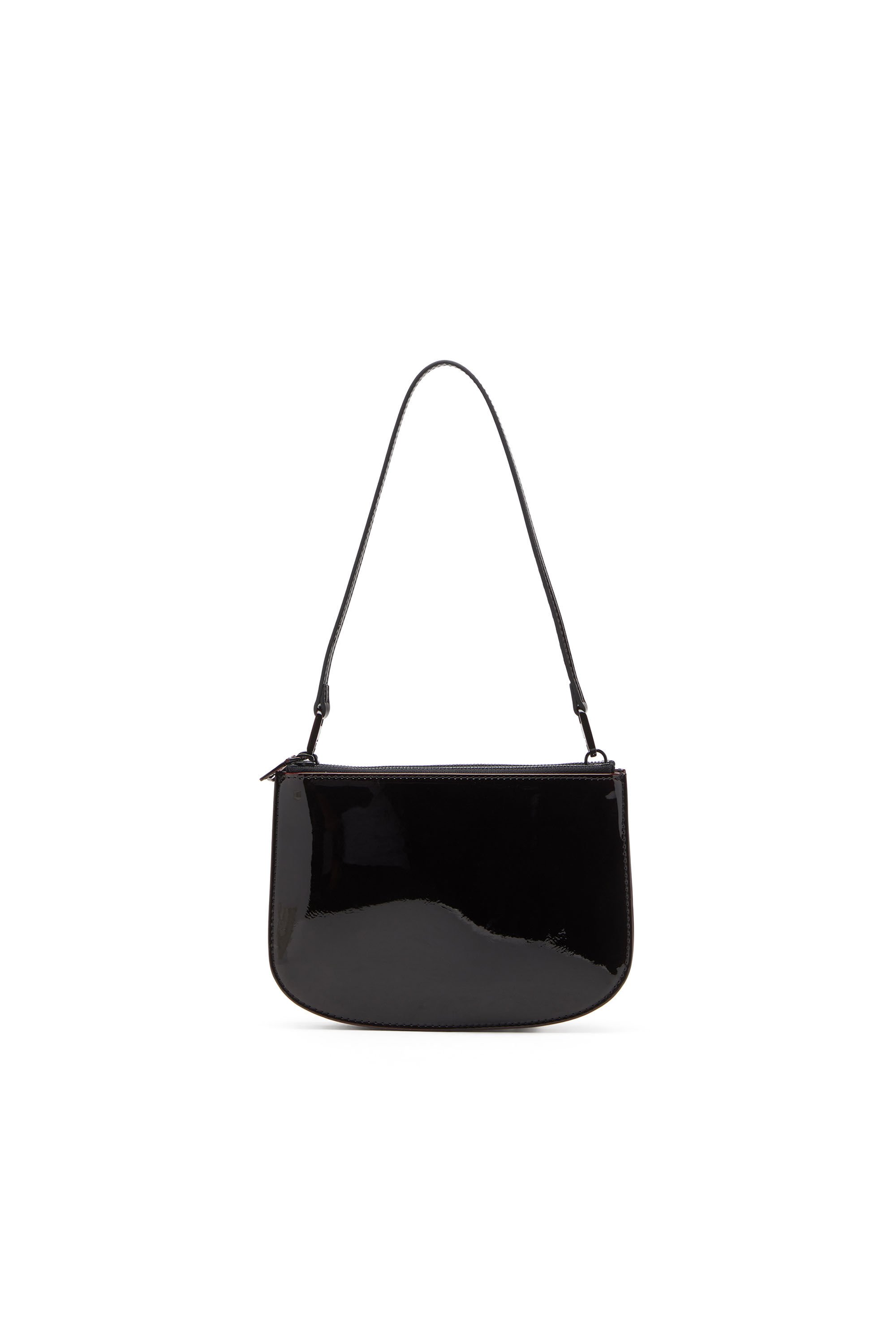 Diesel - 1DR TWIN, Woman's 1DR Twin-Double-pouch shoulder bag in liquid PU in Burgundy - 3