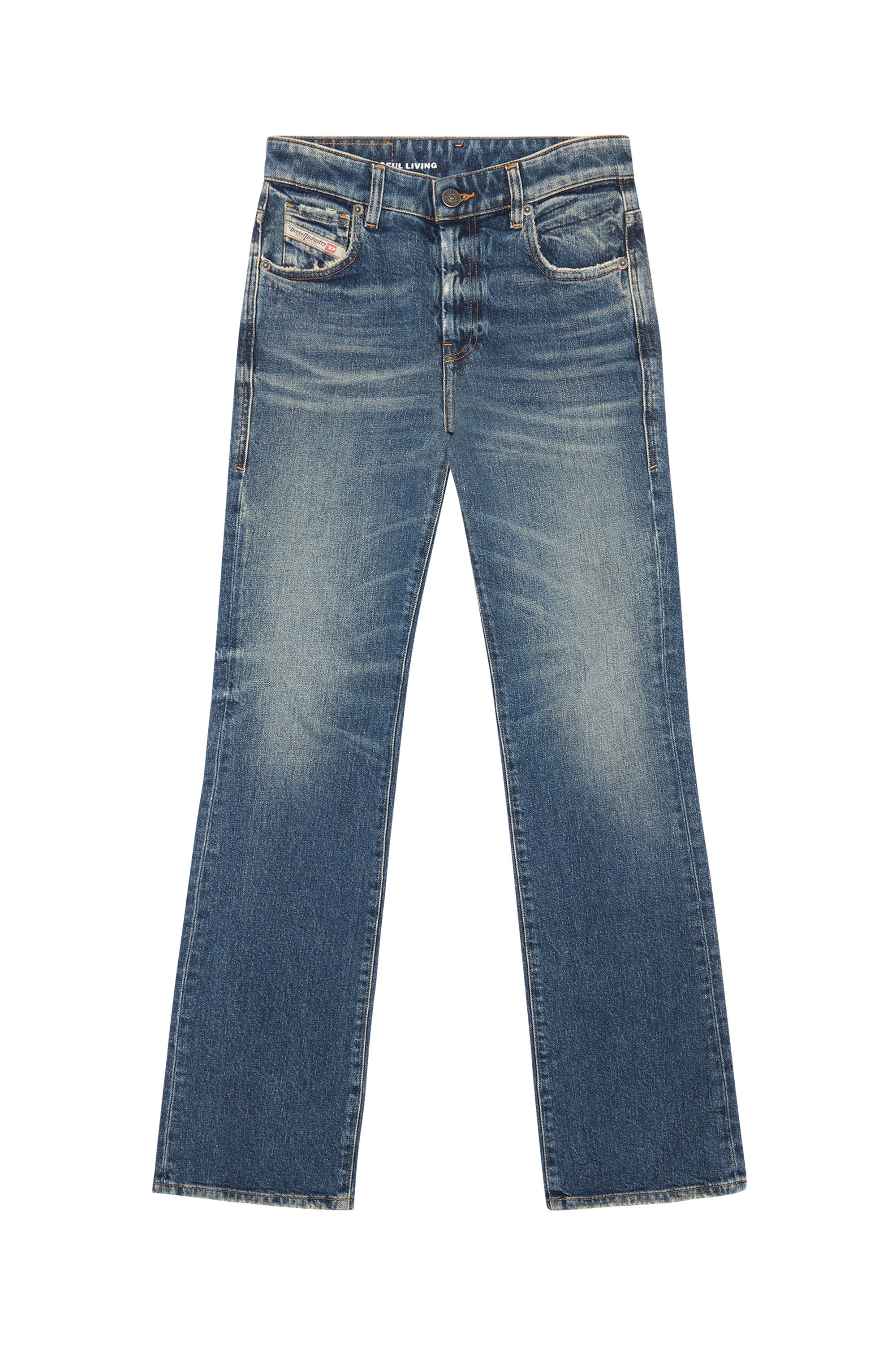 Diesel - 2003 D-Escription 007L1 Bootcut and Flare Jeans, Medium blue - Image 2