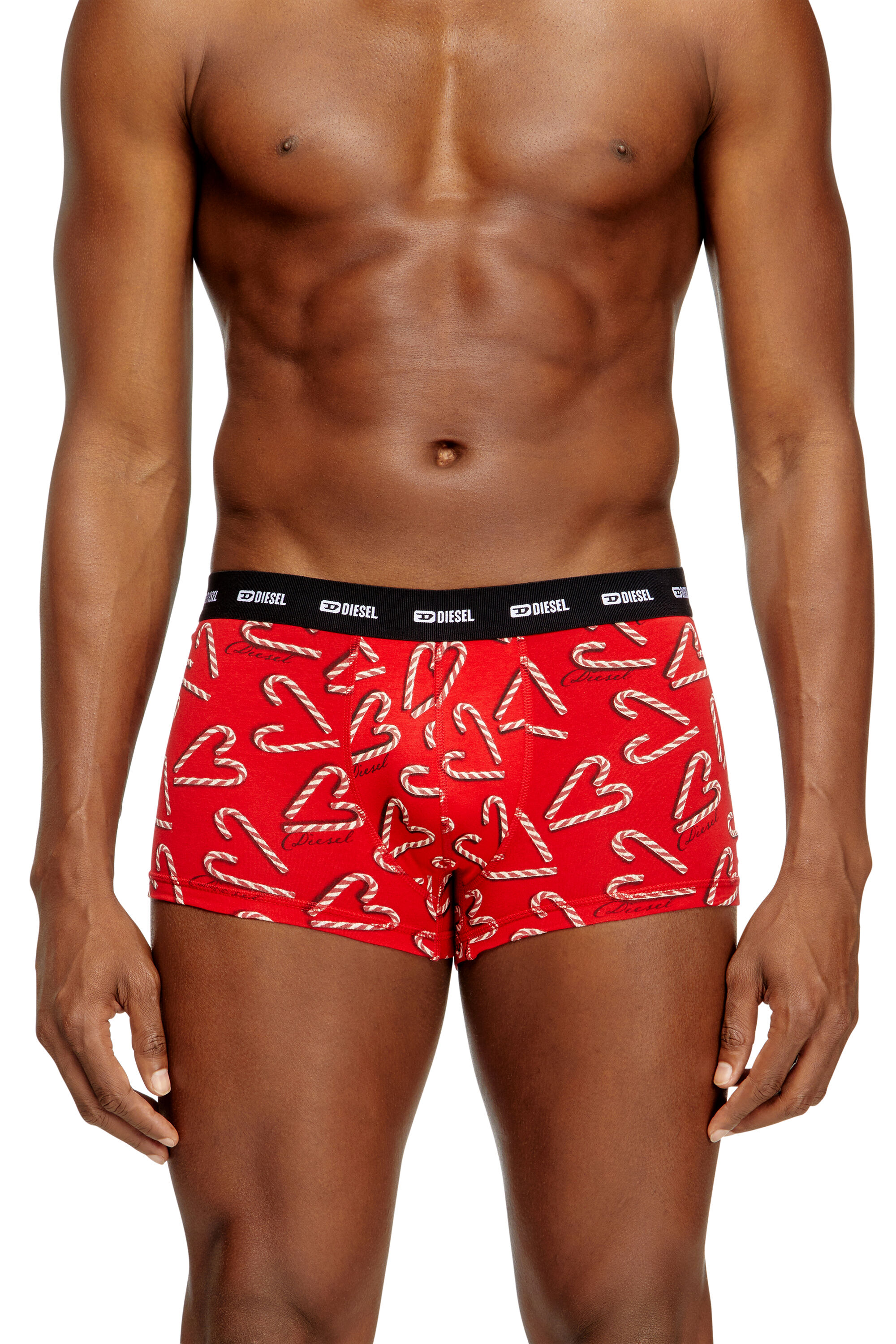 Diesel - DAMIEN-GFT-UTLT-3PACK, Man's Set of three stretch-cotton boxers in null - 2