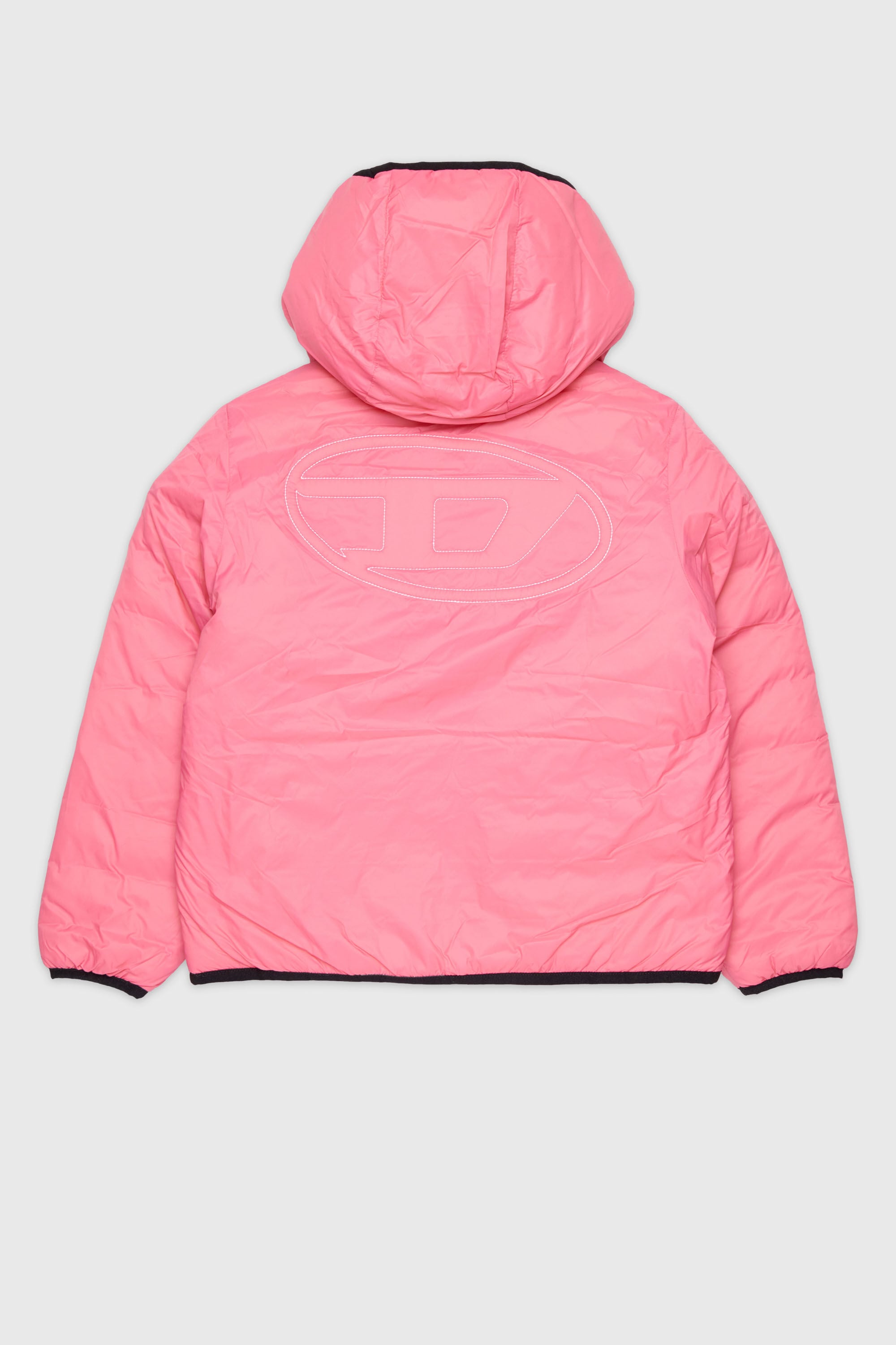 Diesel - JOSIPLS, Unisex's Hooded jacket in padded nylon in null - 2