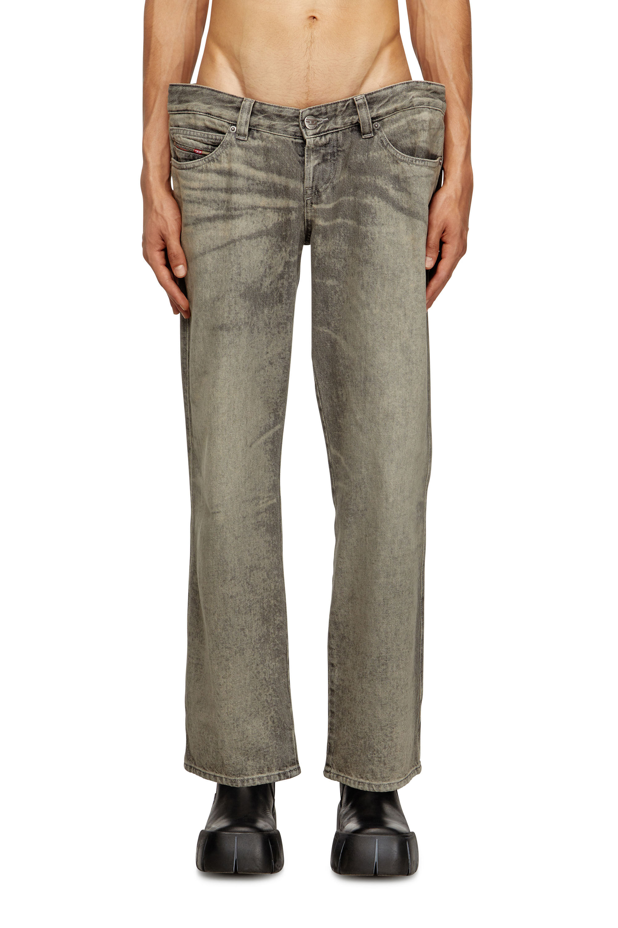 Diesel - Man's Regular Jeans D-Im 007DR, Grey - 3