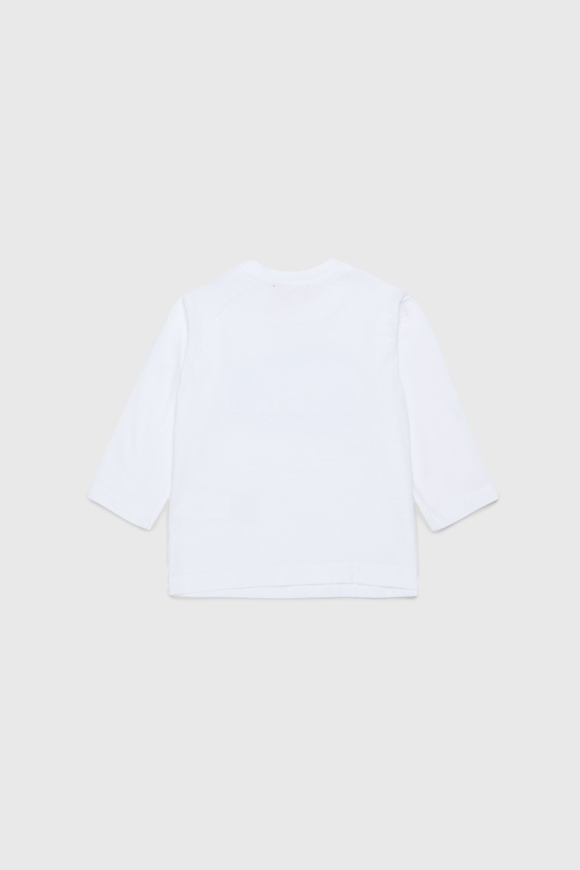 Diesel - TELMB, Man's Cotton T-shirt with logo print in White - 2