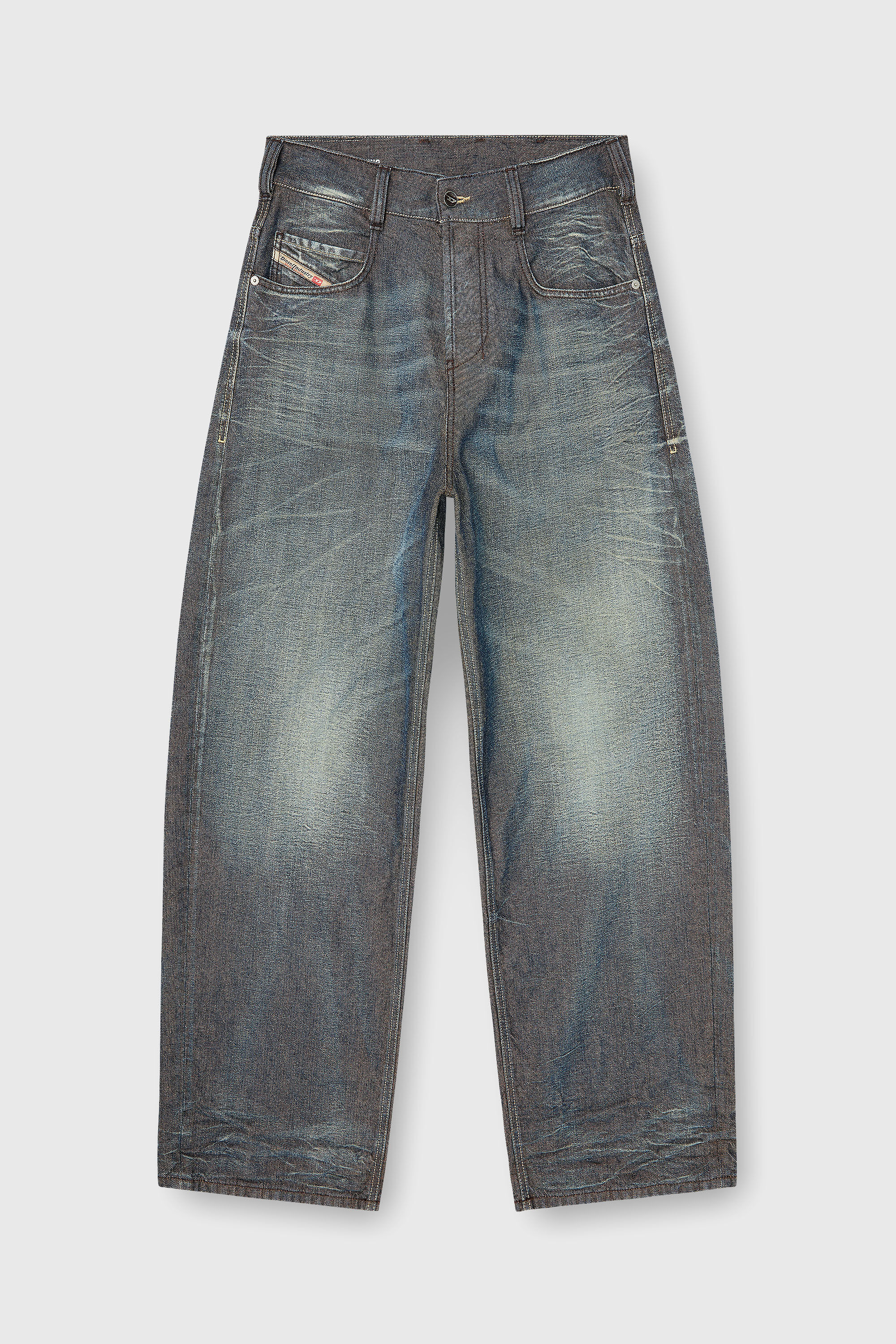 Diesel - Unisex's Relaxed Jeans 1997 D-Enim-M 007EM, Dark Blue - 8