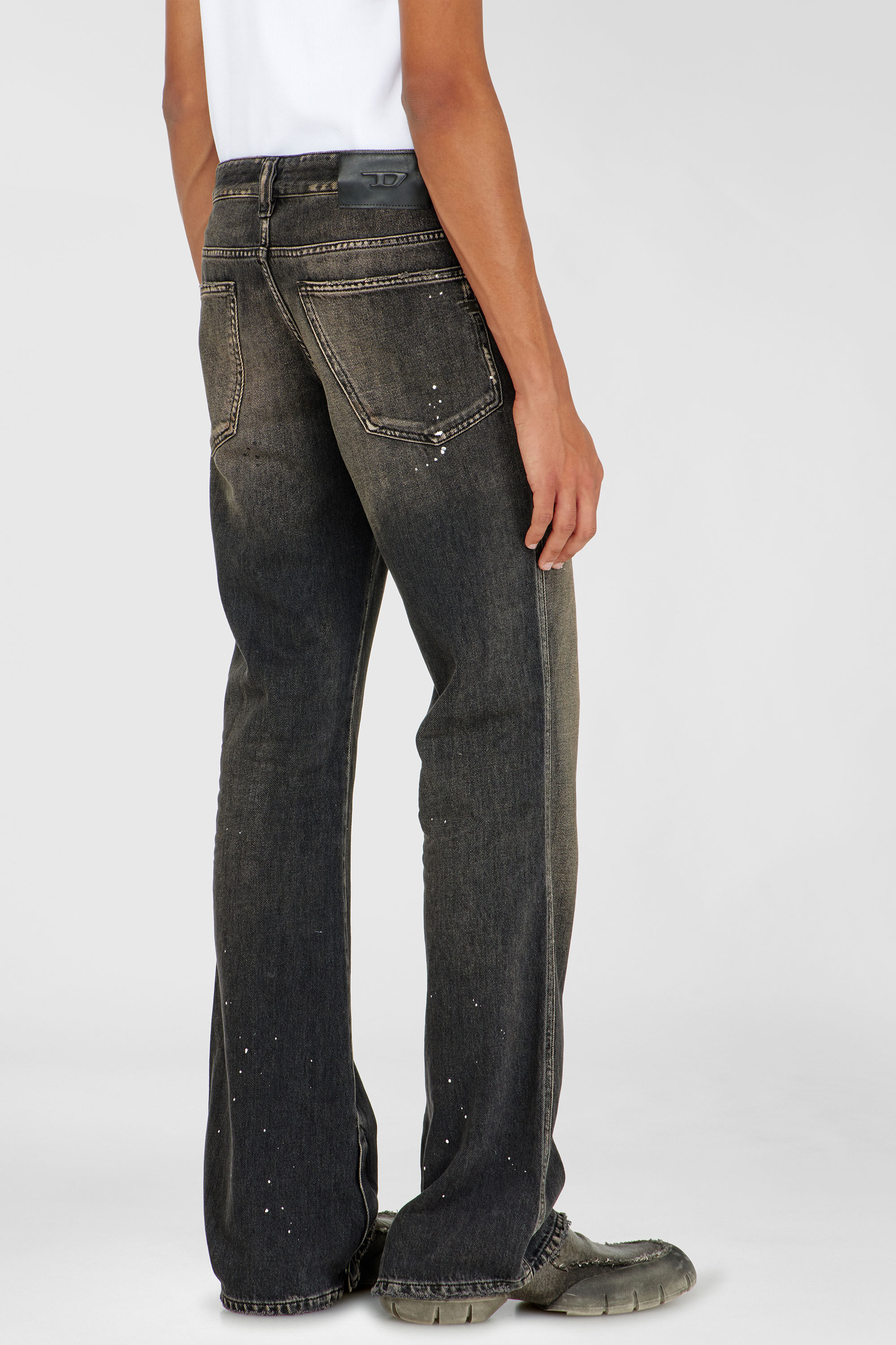 Diesel - Man's Bootcut Jeans 1998 D-Buck 09P64, Black/Dark grey - 5