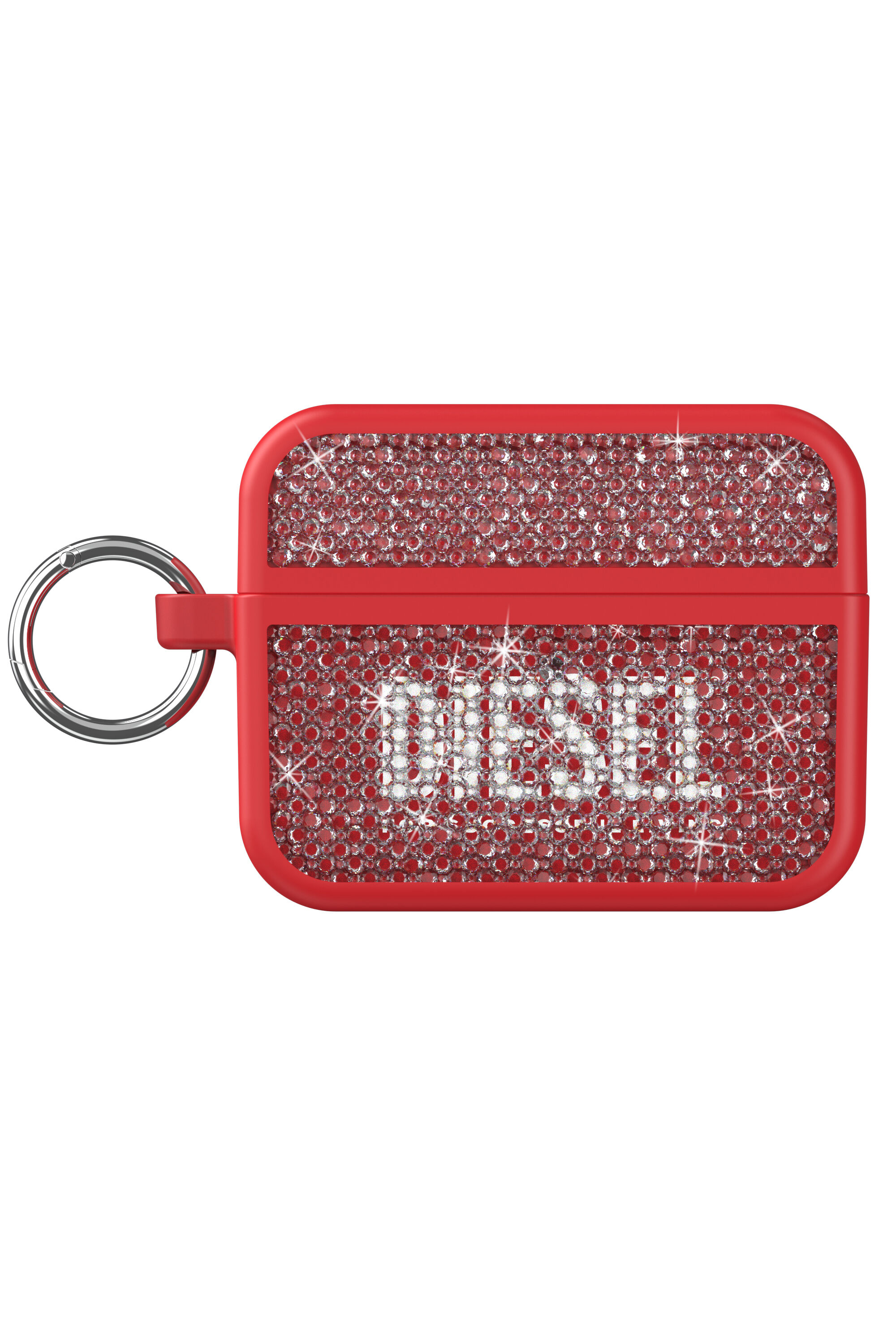 DIESEL ロゴ クリスタル AIRPODS PRO/PRO2ケース Women's Swarovski Crystal Case for Airpods Pro / Pro 2 | Red