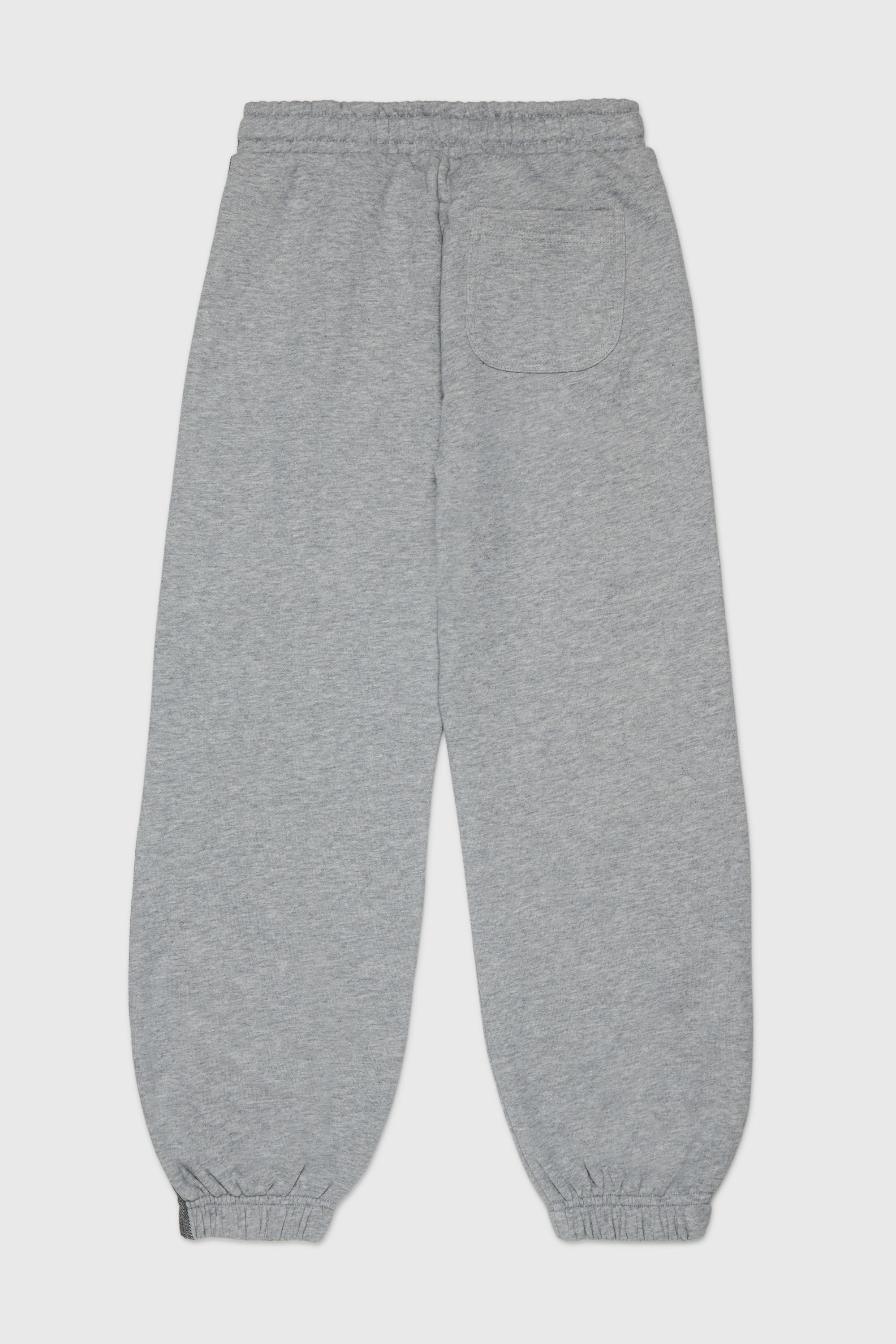 Diesel - PTEAN, Man's Sweatpants with denim side bands in Grey - 2