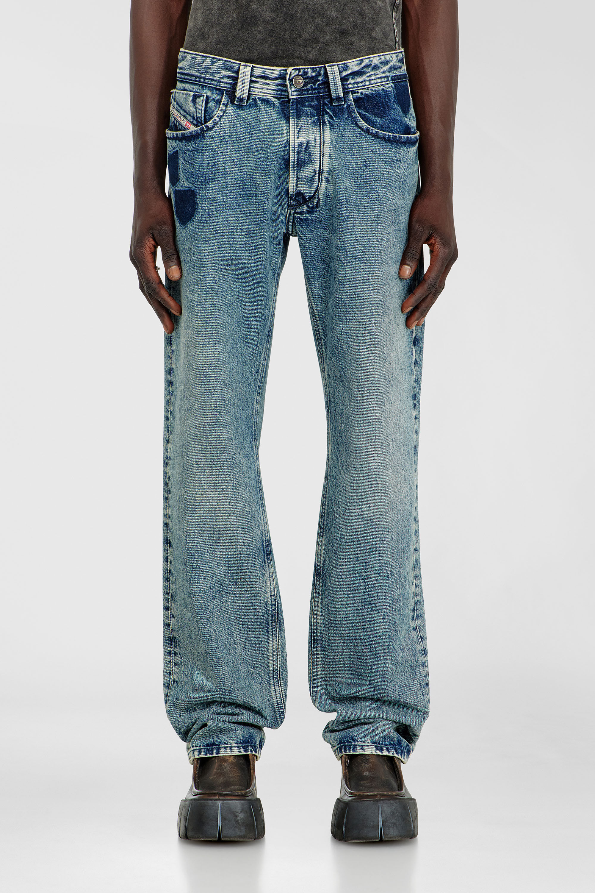 Diesel - Man's Regular Jeans 1985 Larkee 0IFBV, Medium blue - 4