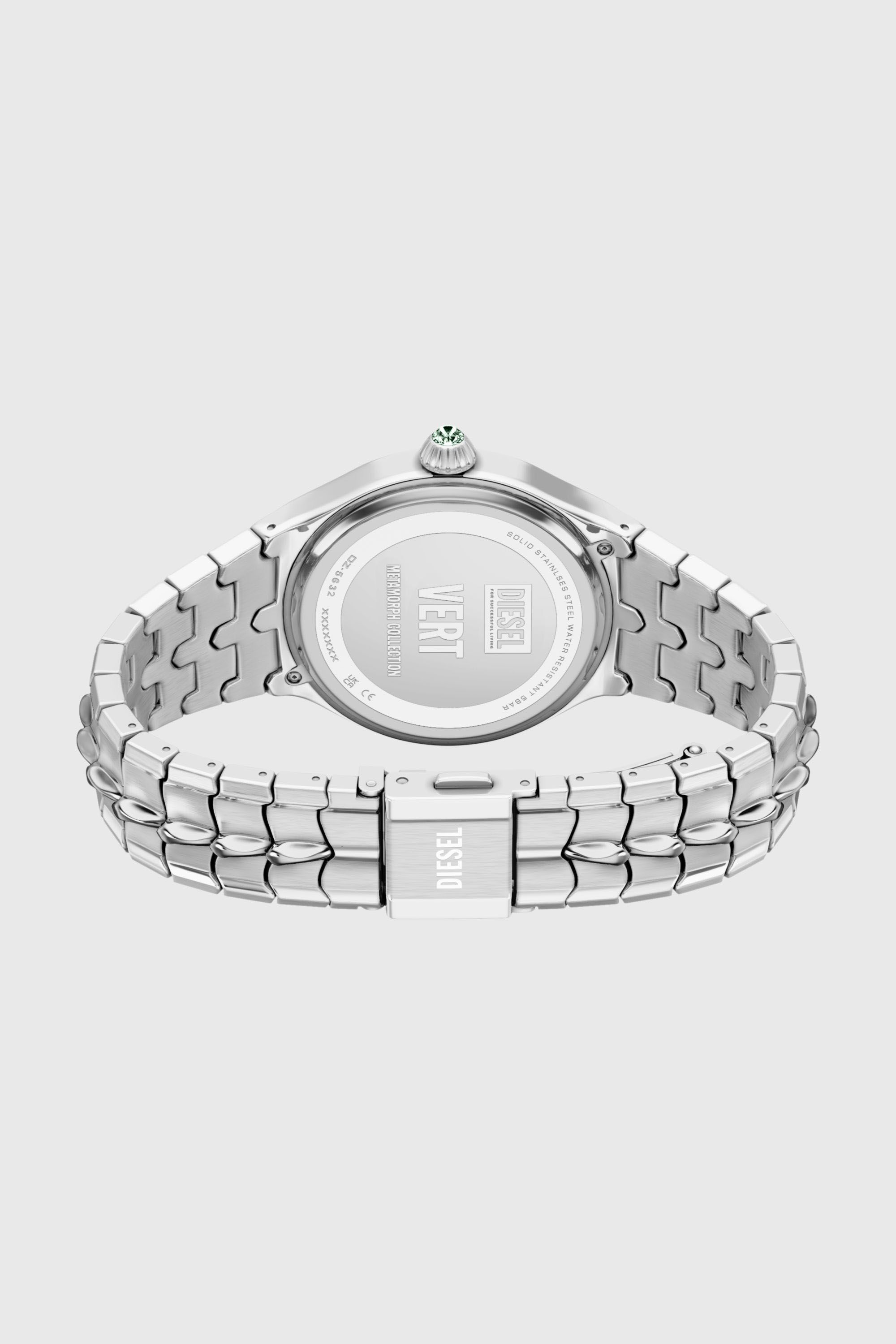 Diesel - DZ5632 WATCH, Man's Vert stainless steel watch in Silver - 6