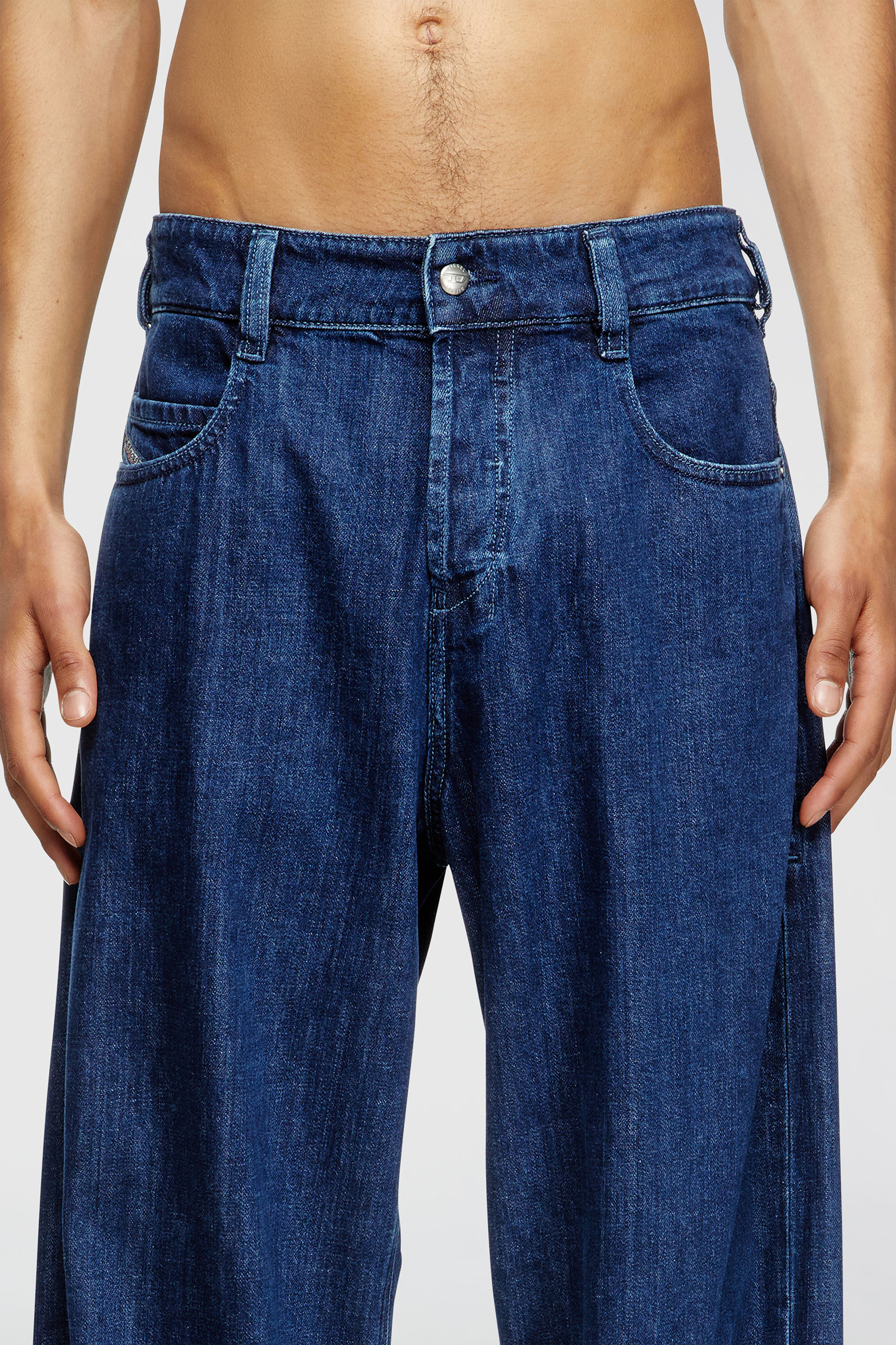 Diesel - Unisex's Relaxed Jeans 1997 D-Enim-M 0DBDX, Dark Blue - 7