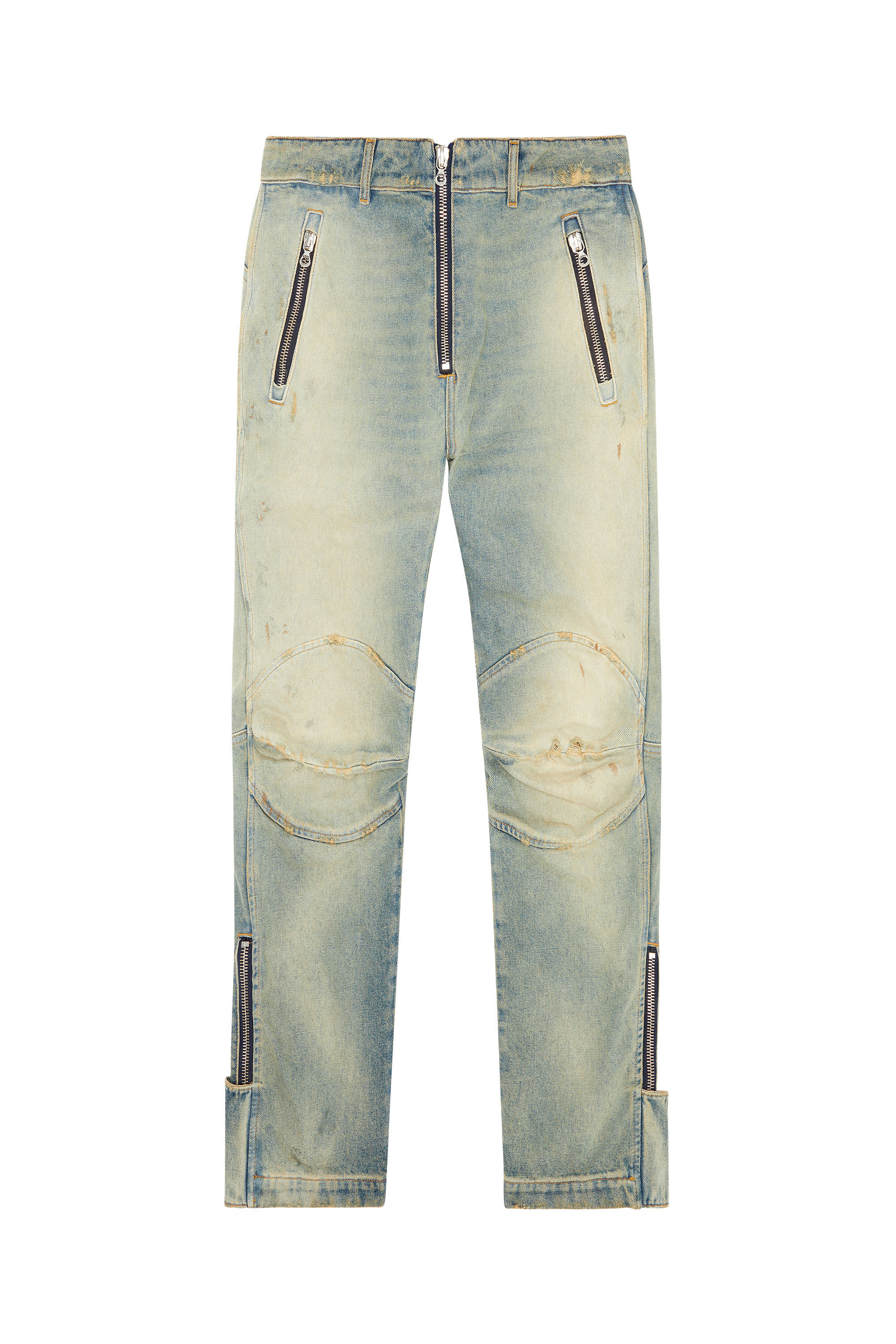 Diesel - Straight Jeans D-Generate 0ENAV, Light Blue - Image 2