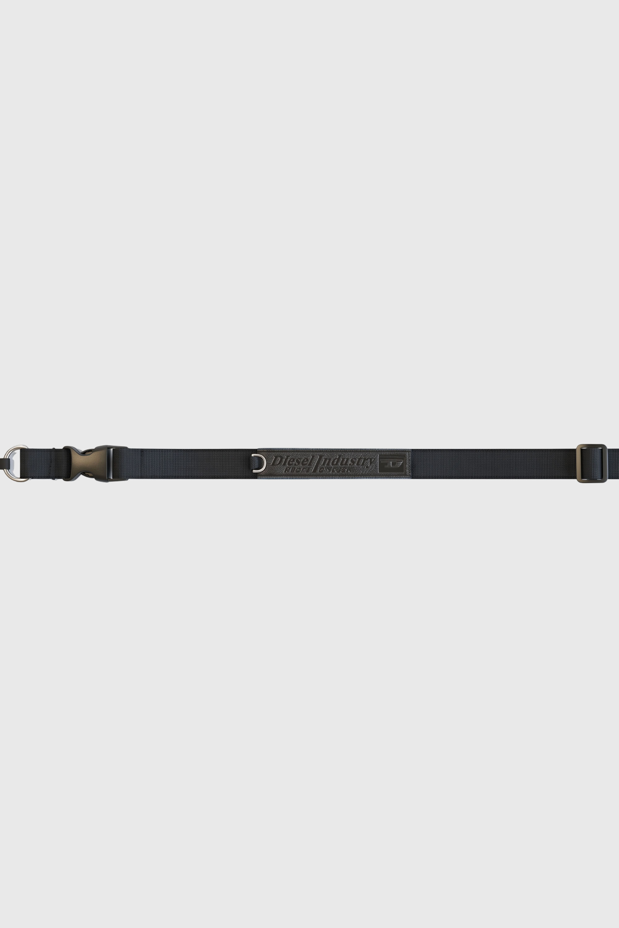 Diesel - 60658 UNIVERSAL STRAP, Unisex's Flag D necklace phone crossbody strap in Black - 3