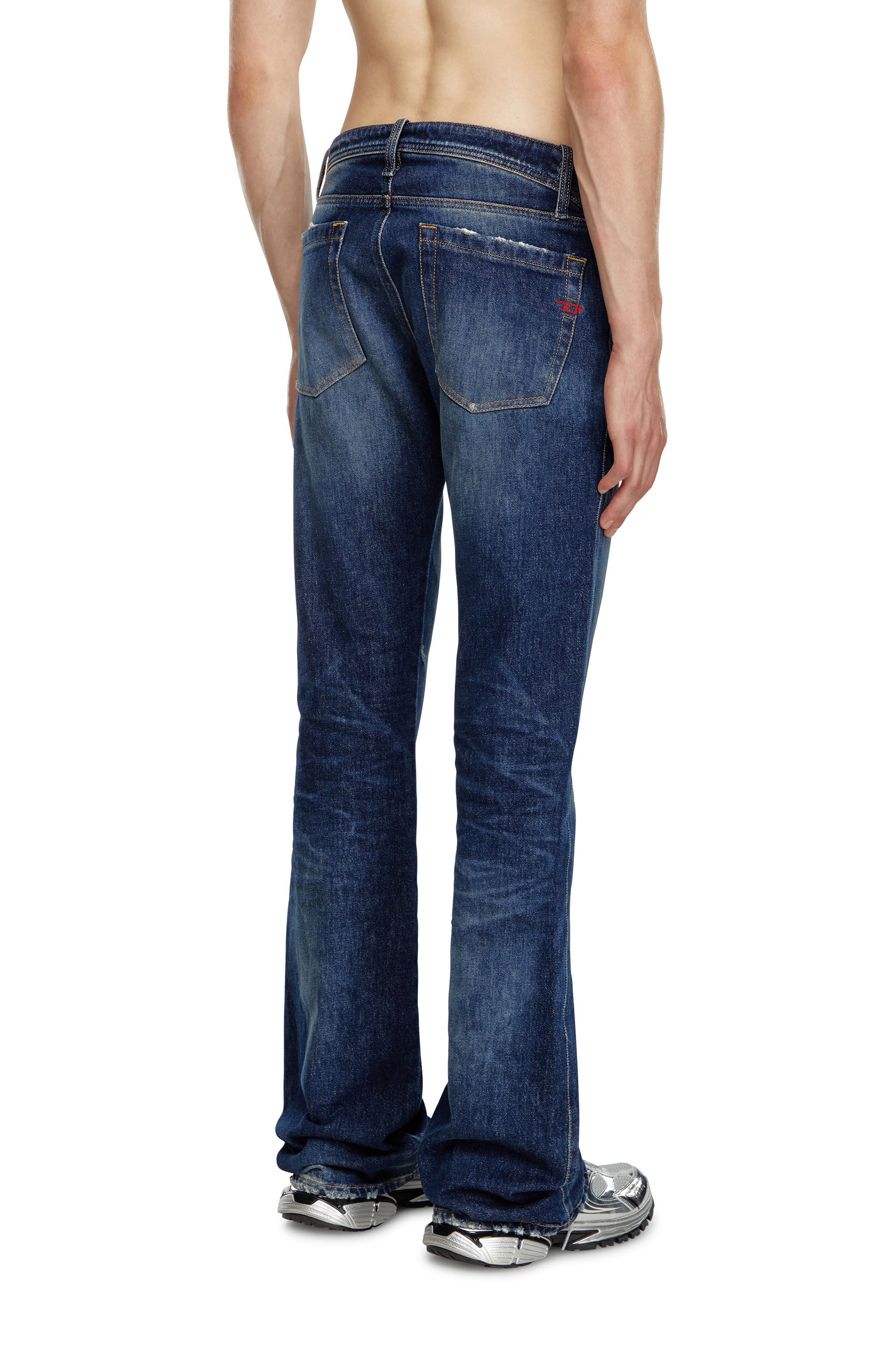 Diesel - Man's Bootcut Jeans D-Backler 09J56, Dark Blue - 4