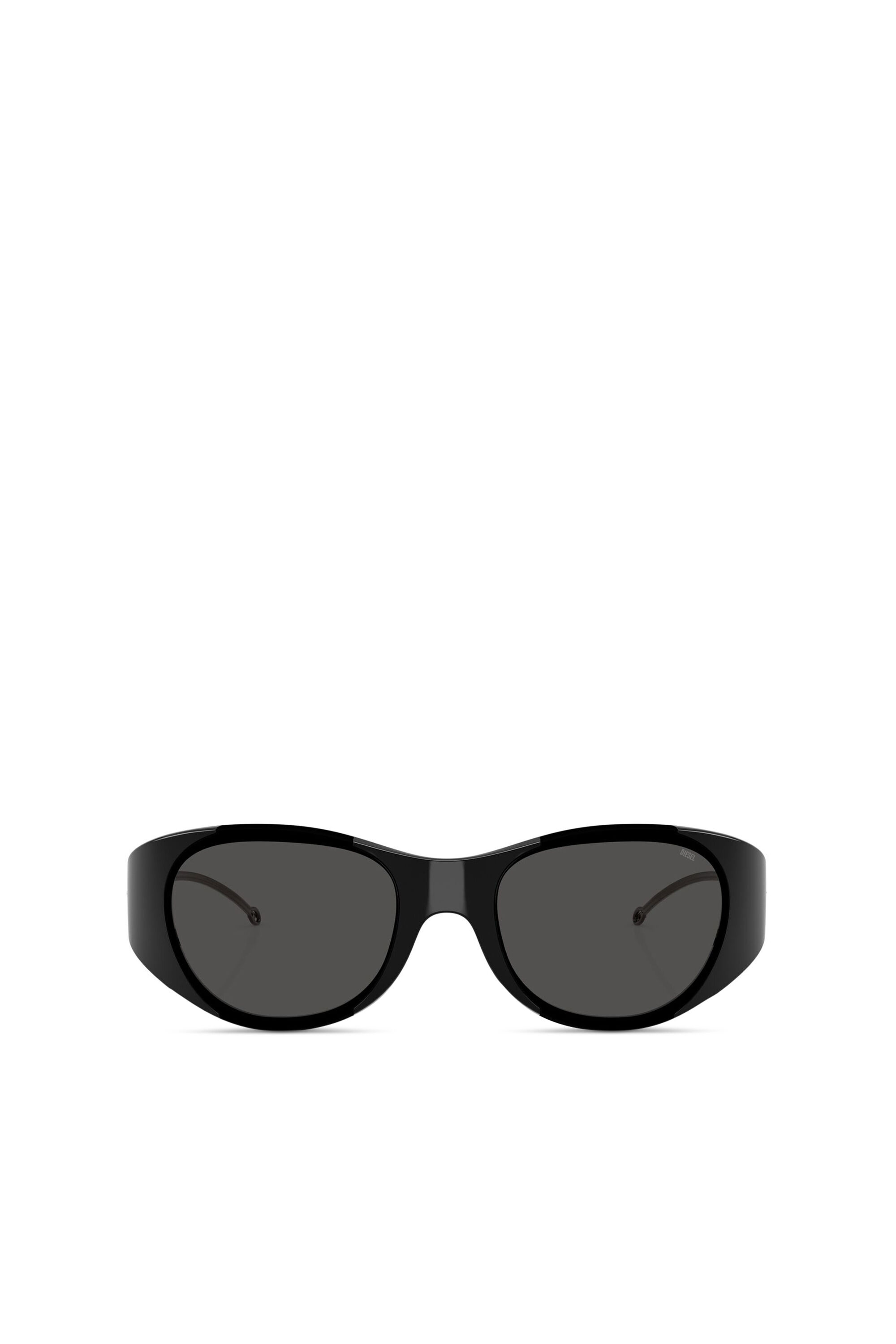 Women's Iconic oval sunglasses | Grey | Diesel