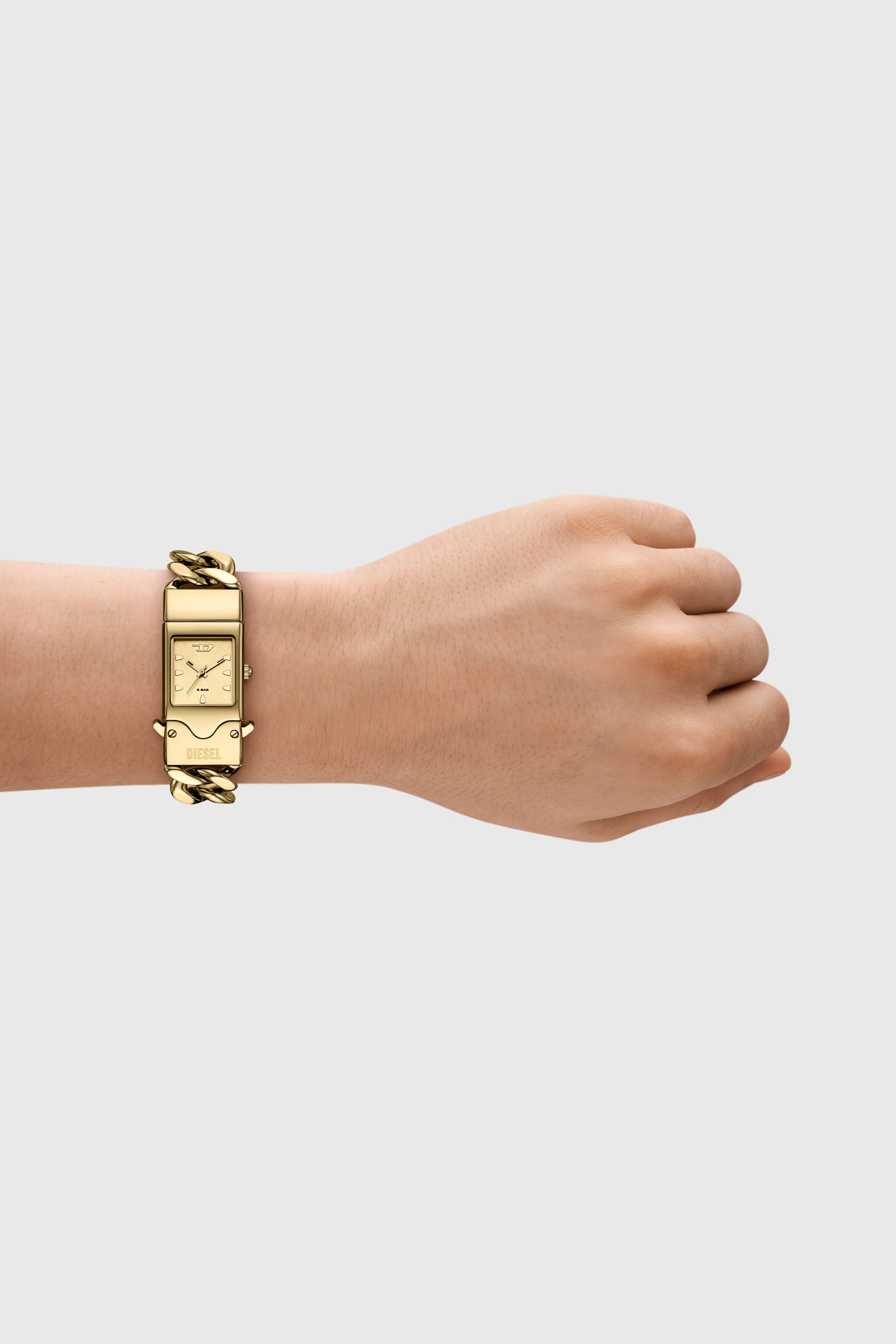 Diesel - DZ2235 WATCH, Man's Closer Gold-Tone Stainless Steel Watch in Gold - 5