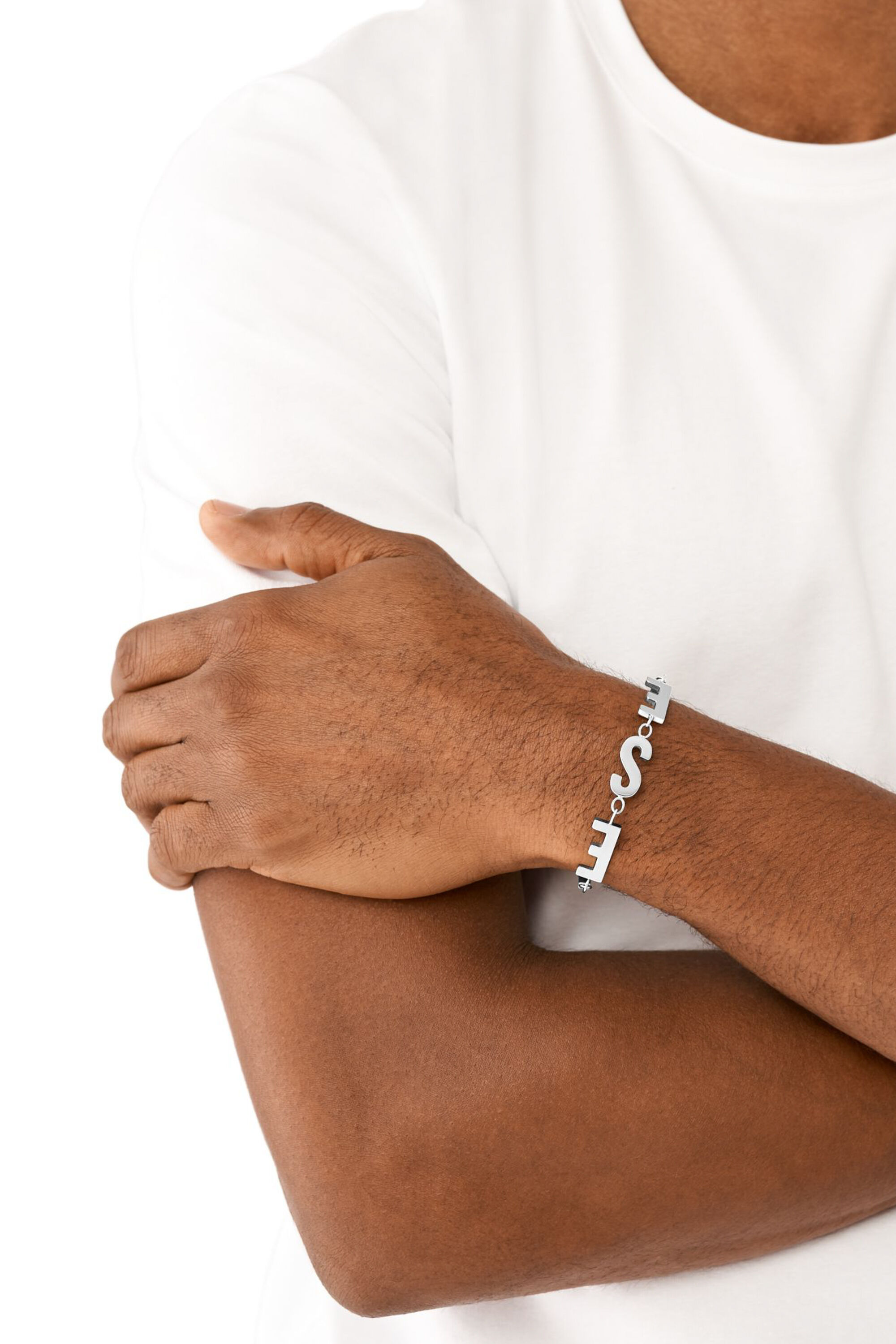 ブレスレット DIESEL logo chain bracelet DX1490040 DX1536_00DJW_01_F.jpg