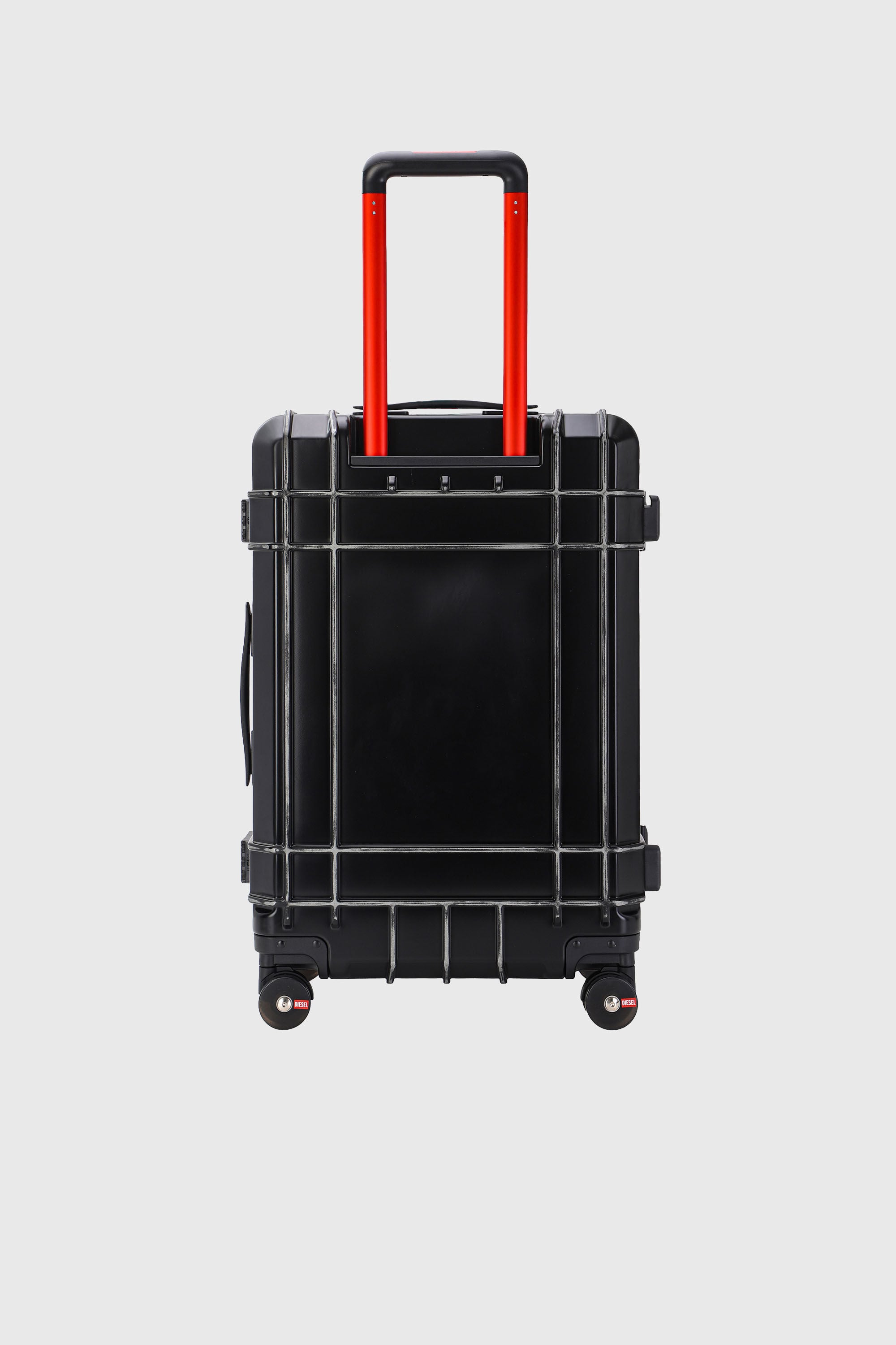 Diesel - DIESEL PC STRONG IMAGE TROLLEY- DSL003, Unisex's Rugged suitcase size M in Black - 2