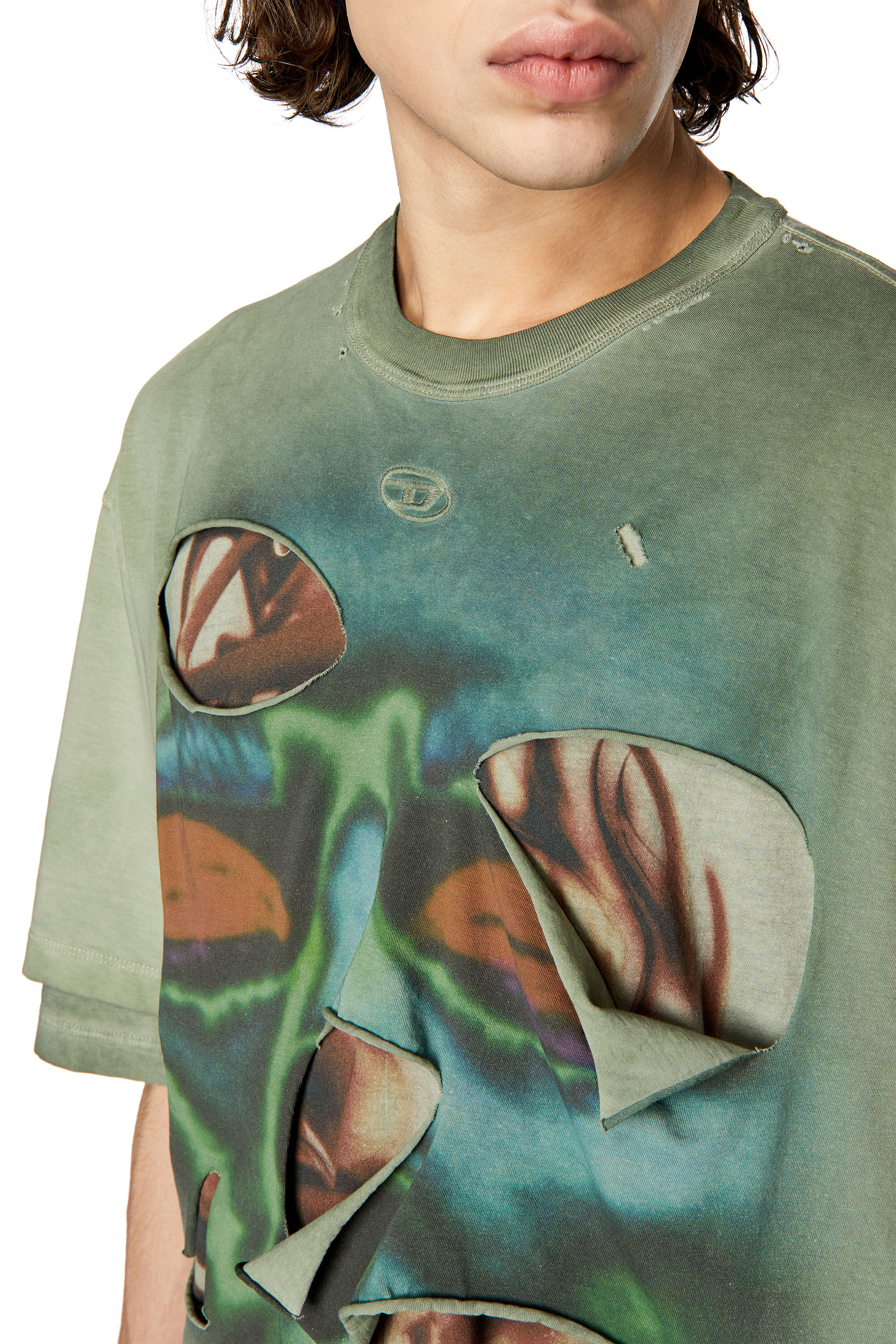 Diesel - T-WASY, Green - Image 5