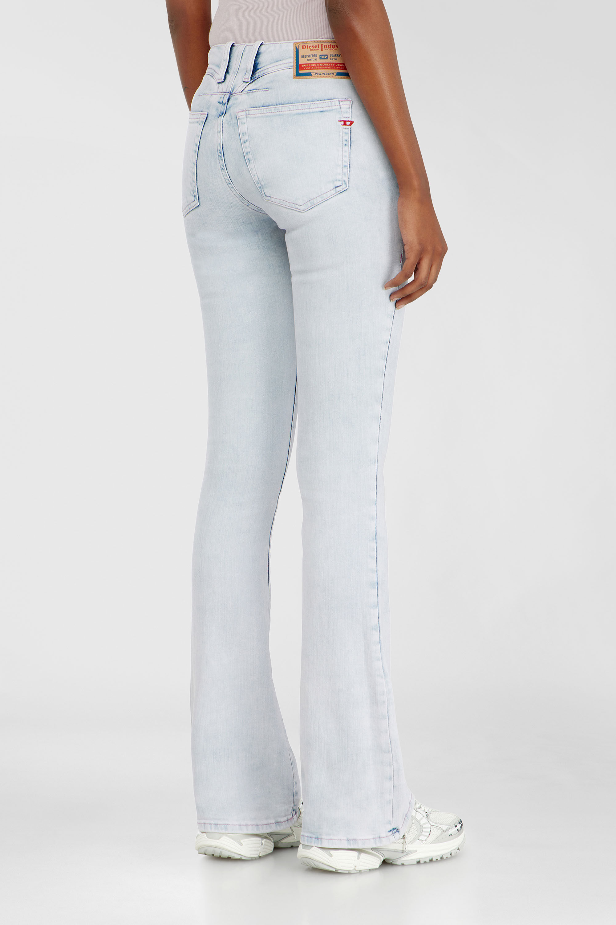 Diesel - Woman's Bootcut Jeans 1969 D-Ebbey 0HDBH, Light Blue - 5