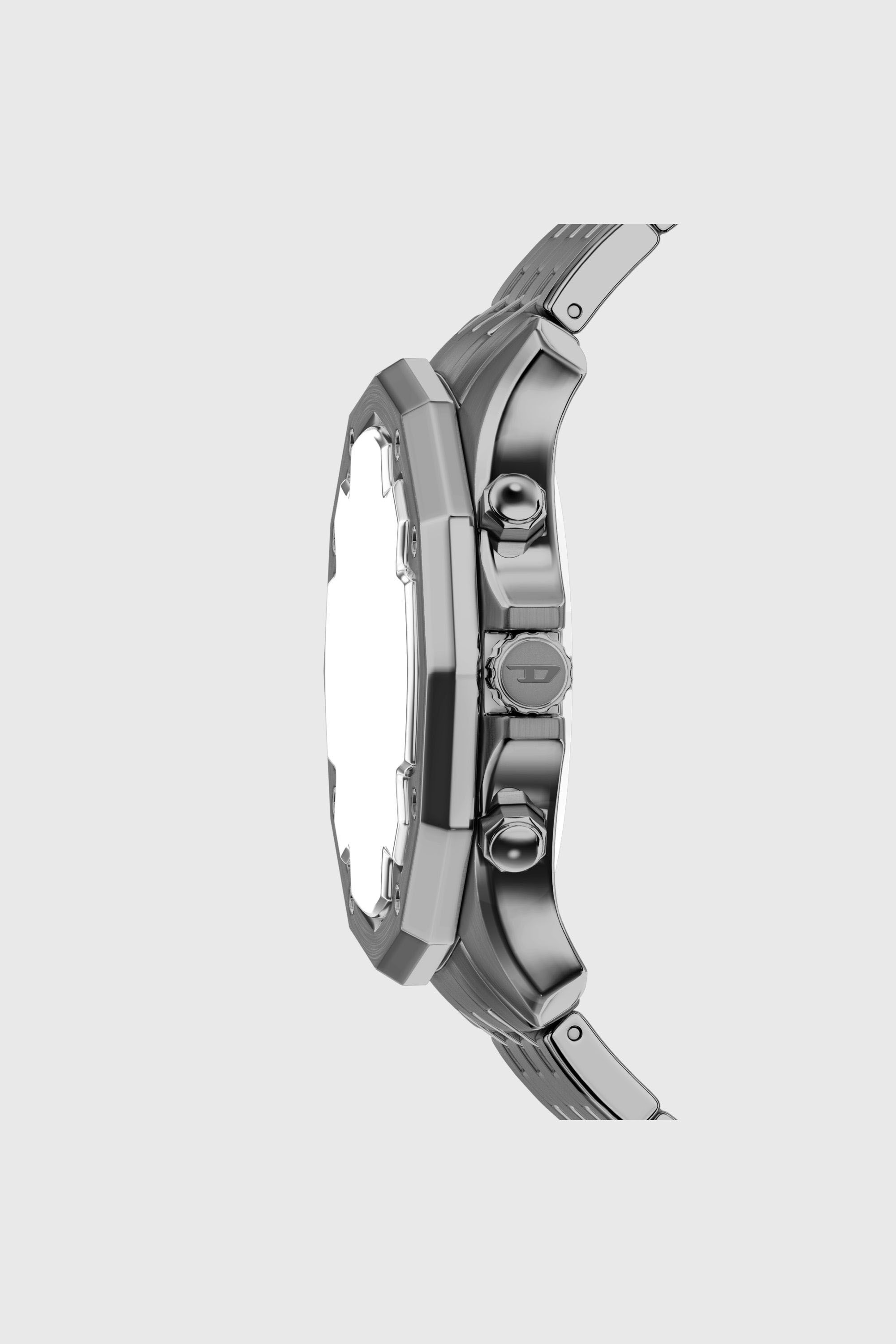 Diesel - DZ4711 WATCH, Man's Stinger gunmetal stainless steel watch in Dark grey - 3