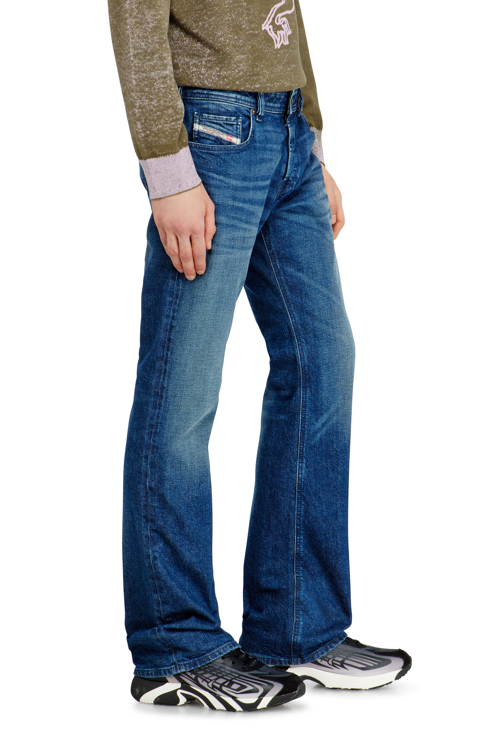 Men's Bootcut Jeans | Low Waist 2007 ZatinyDark Blue | Diesel DK