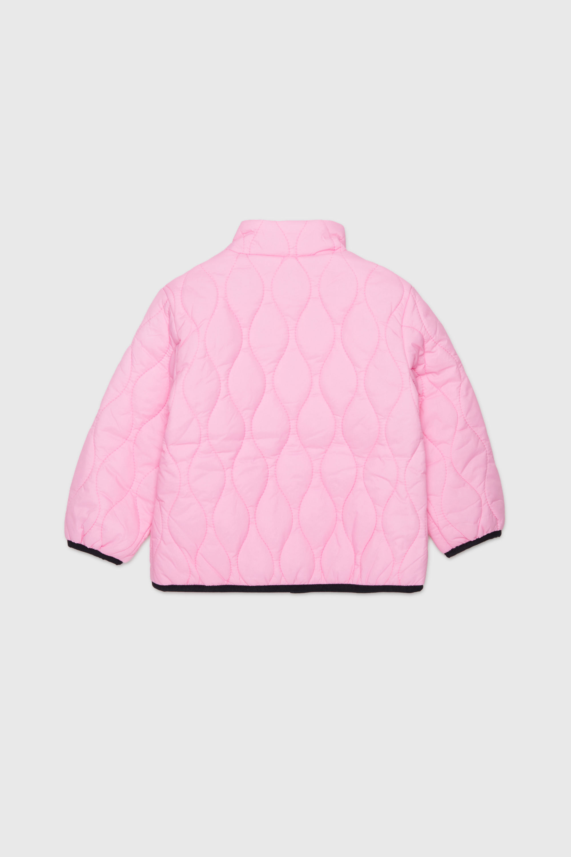 Diesel - JONIONB, Man's Quilted jacket with Oval D embroidery in Pink - 2