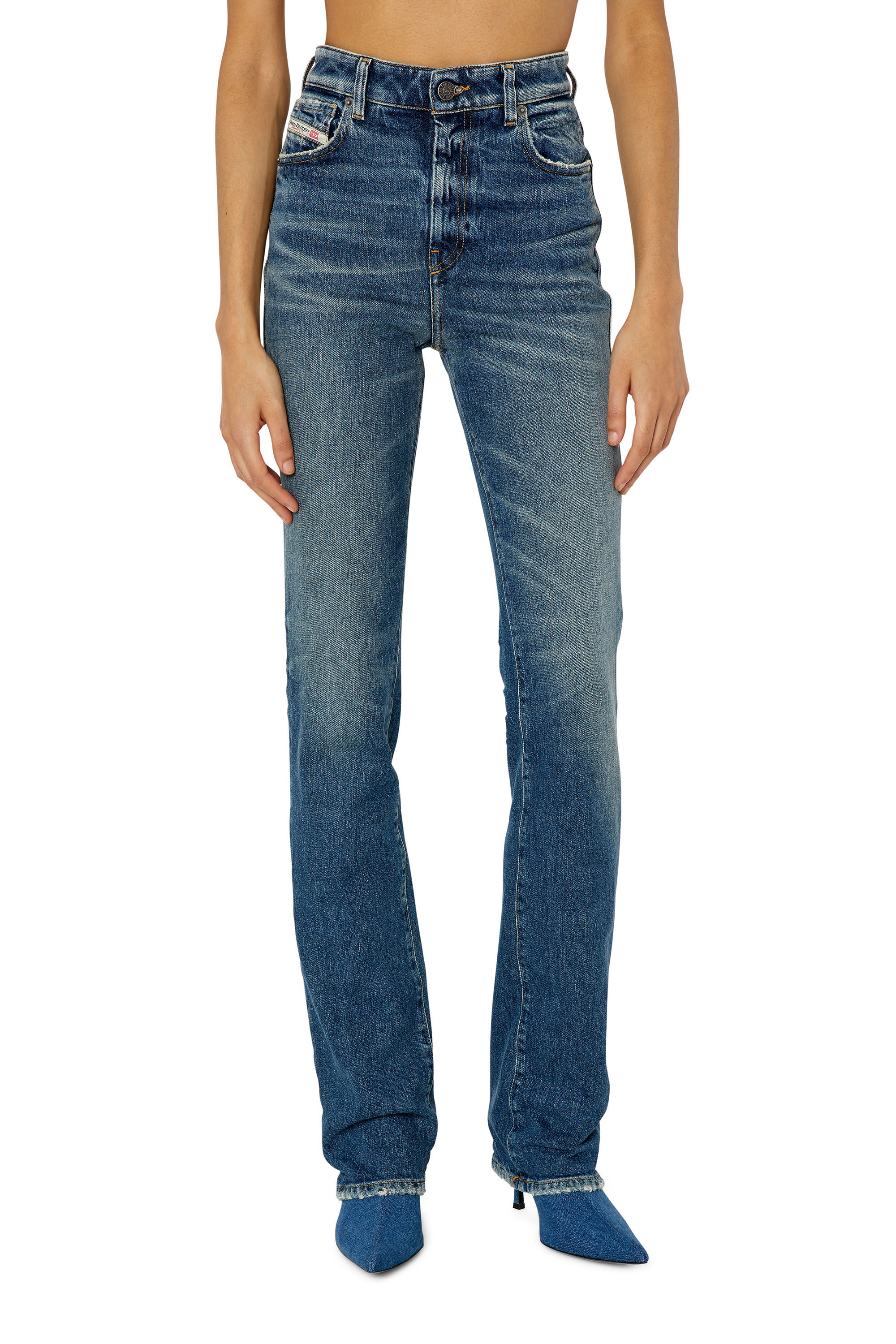 Diesel - 2003 D-Escription 007L1 Bootcut and Flare Jeans, Medium blue - Image 3