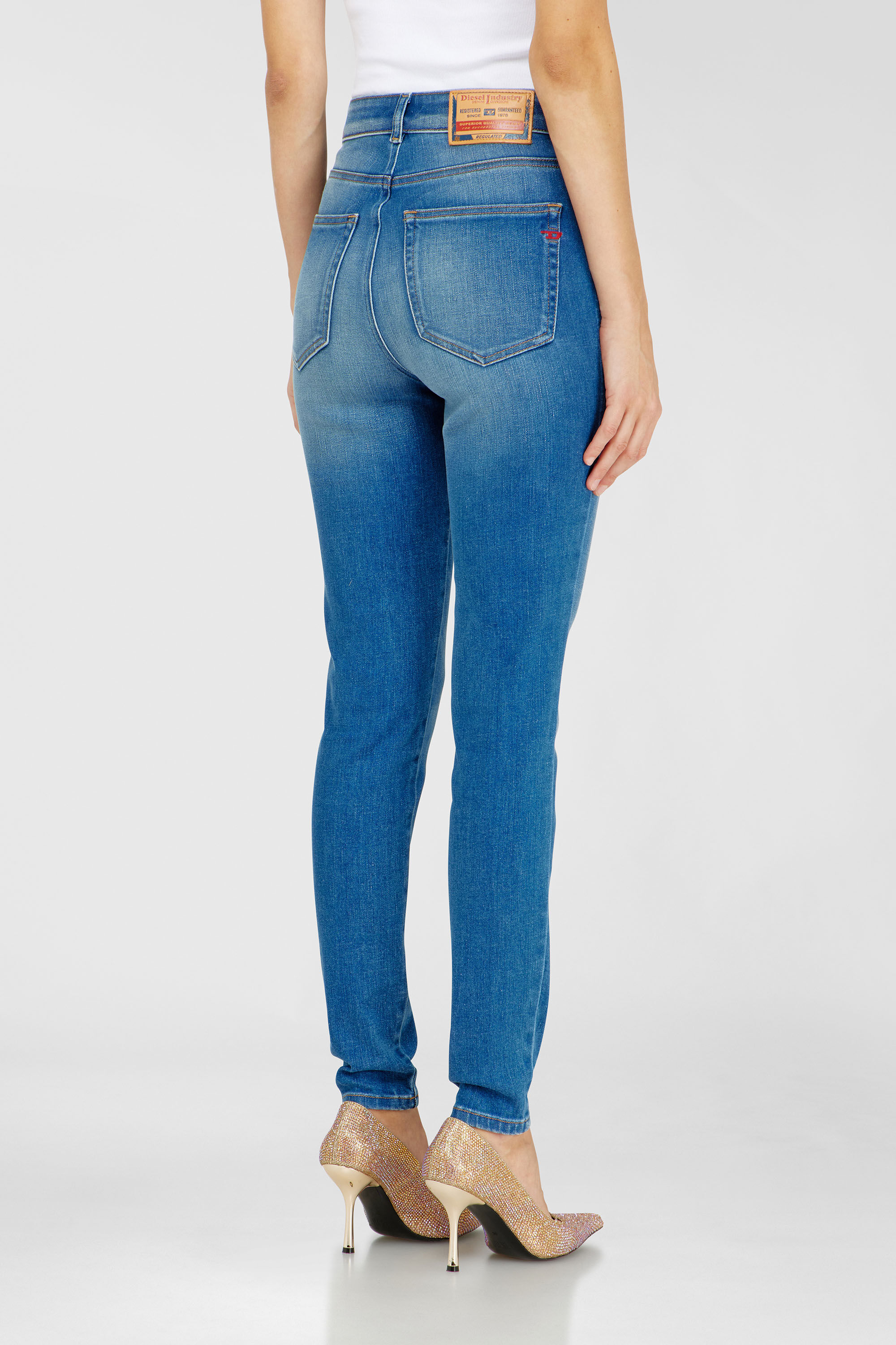 Diesel - Woman's Skinny Jeans 1984 Slandy-High 09Q79, null - 5