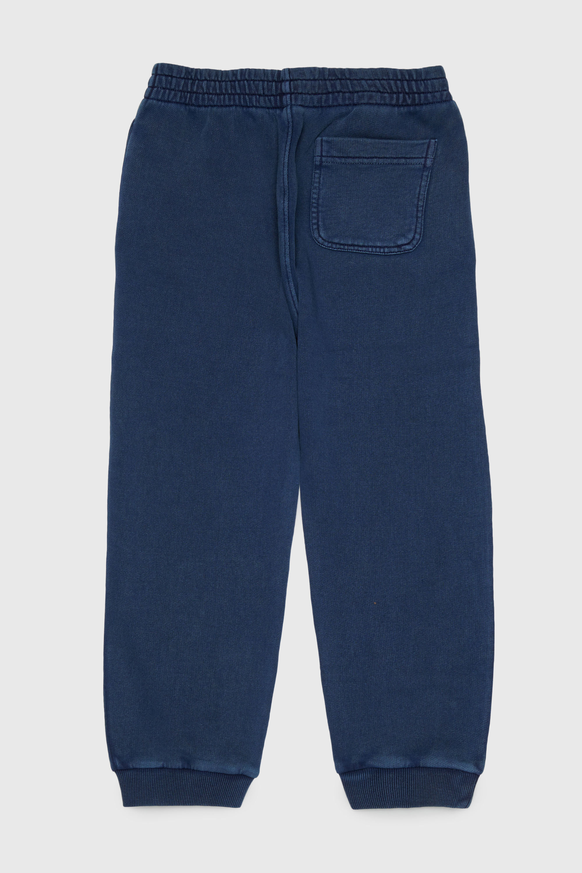 Diesel - PTISEL, Man's Cotton sweatpants with logo print in Dark Blue - 2