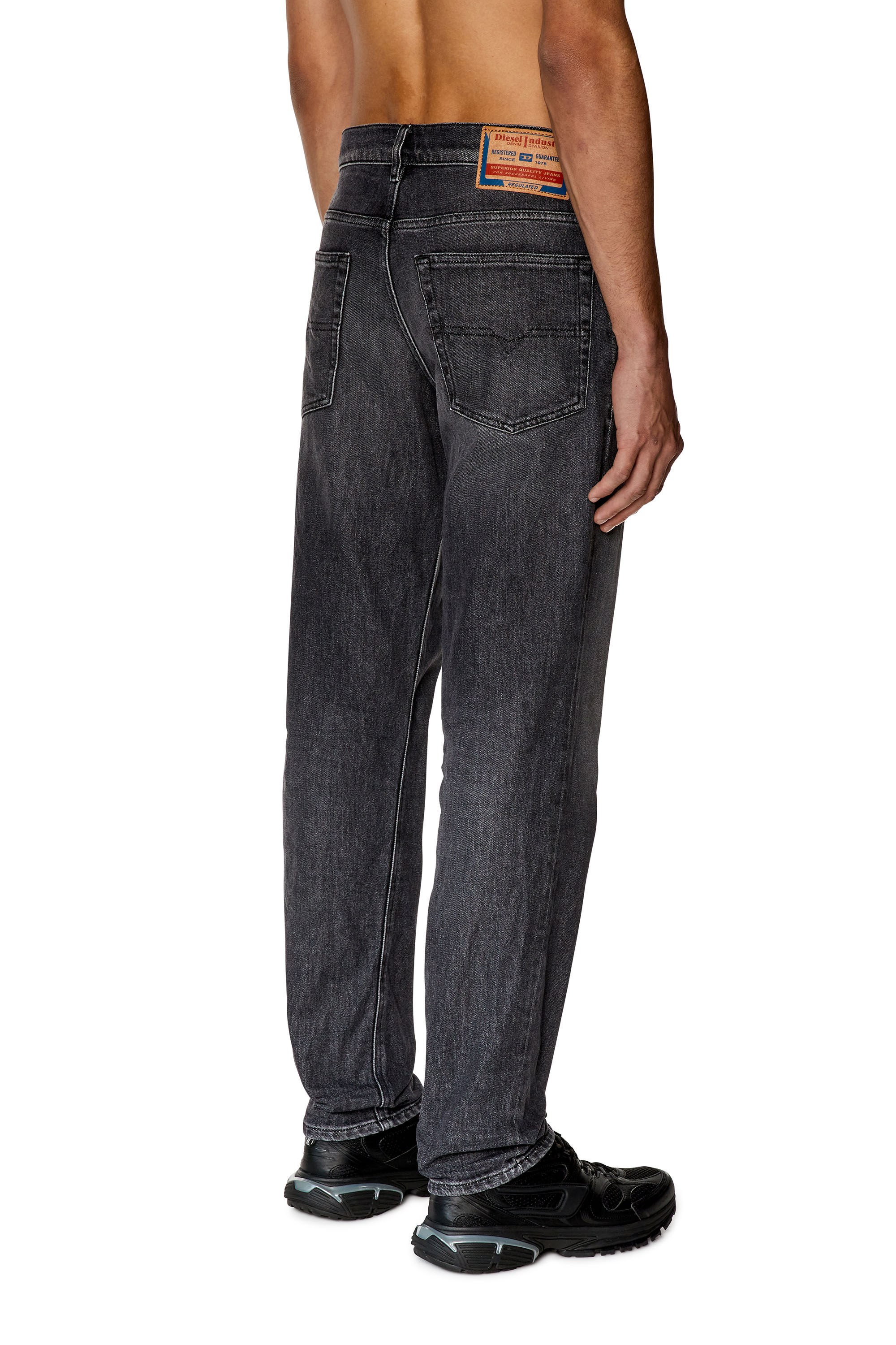 Black best sale grey jeans