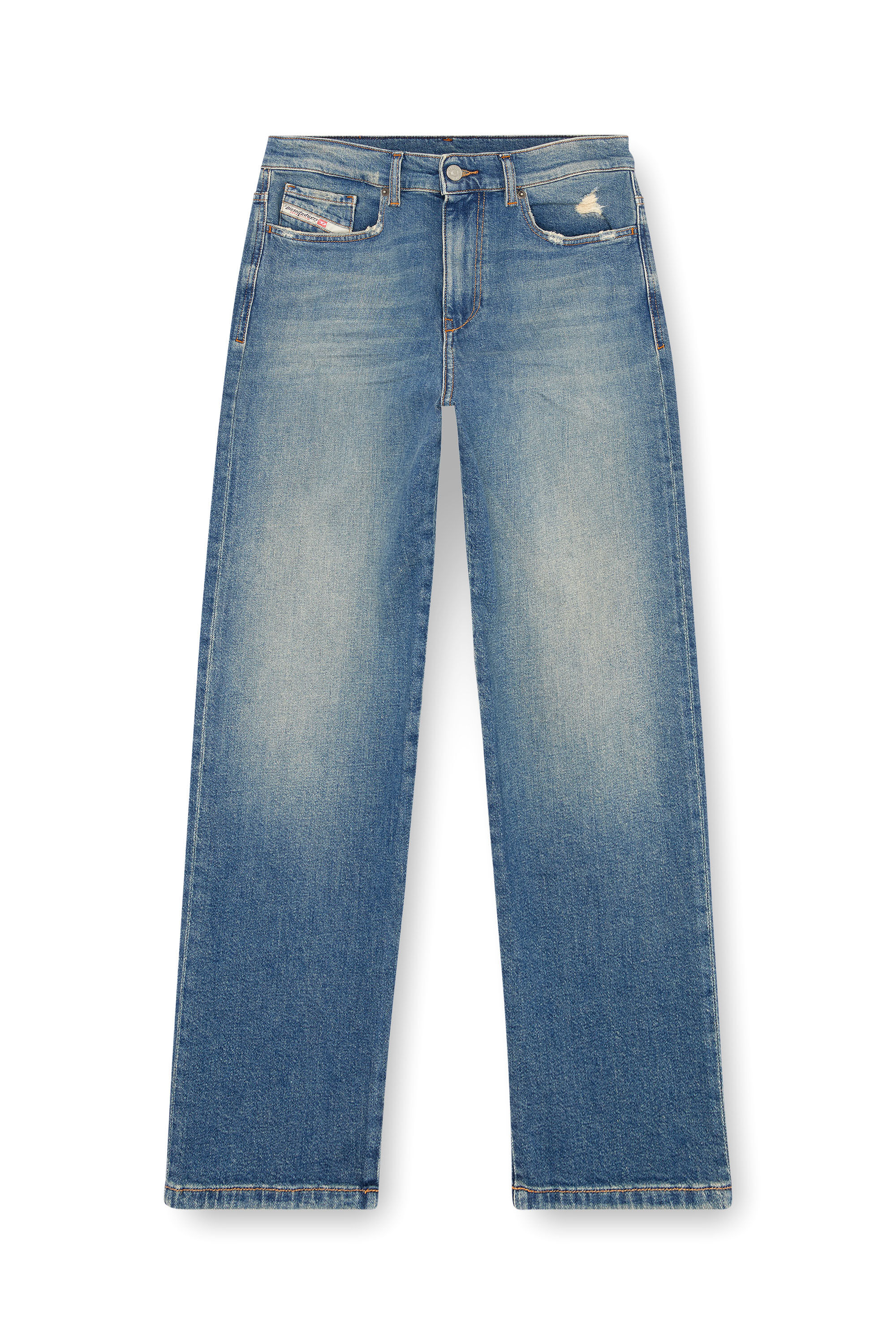 Diesel - Woman Boyfriend Jeans 2016 D-Air 0GRDG, Light Blue - Image 2
