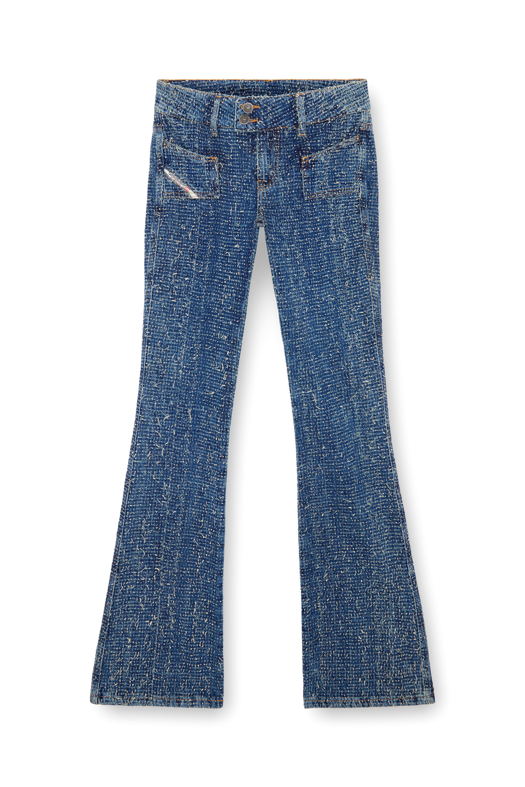 Diesel - Woman's Bootcut and Flare Jeans D-Ebush 0PGAH, Medium blue - 2