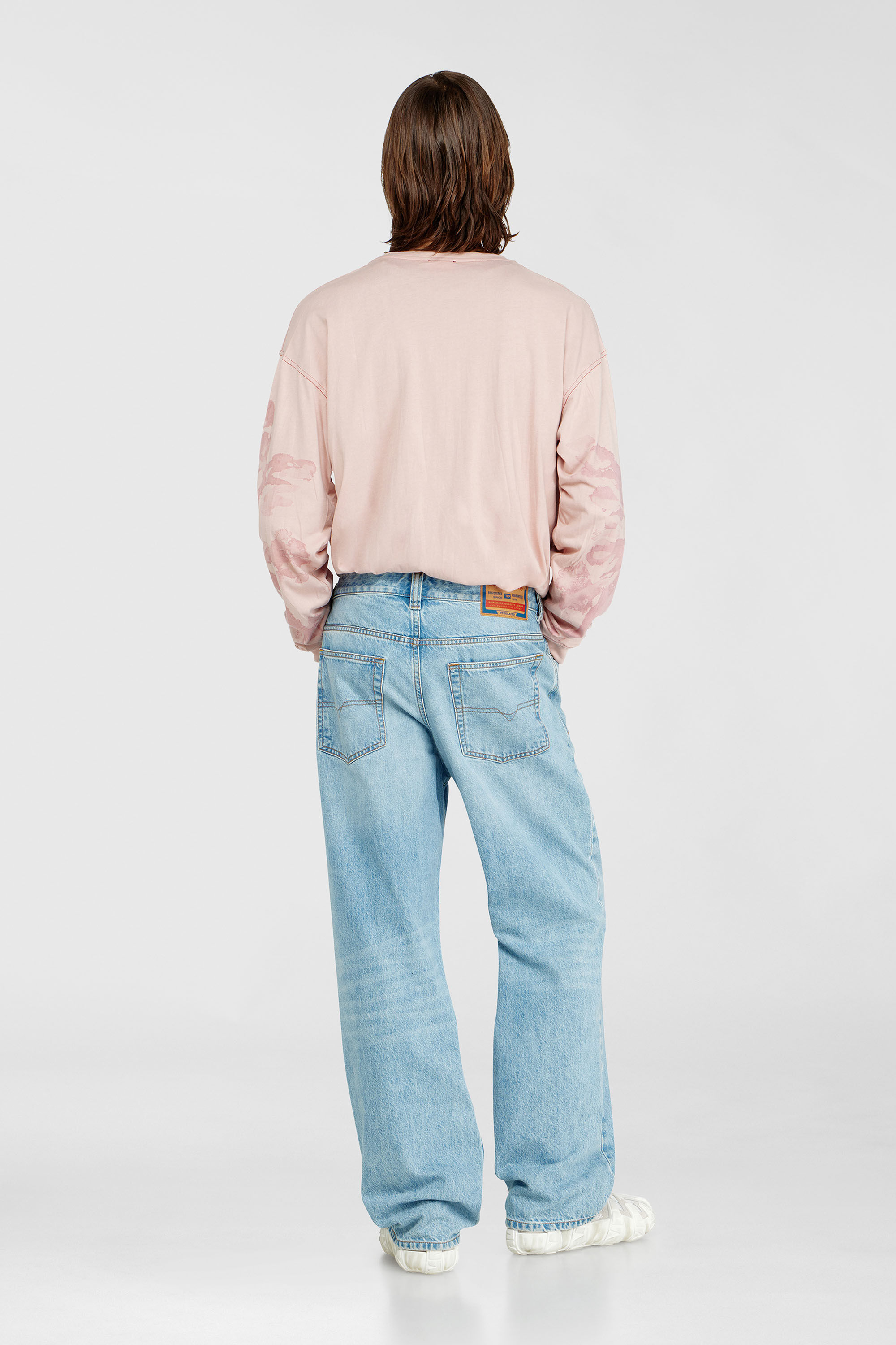 Diesel - Man's Relaxed Jeans 2001 D-Macro 09I29, Light Blue - 3