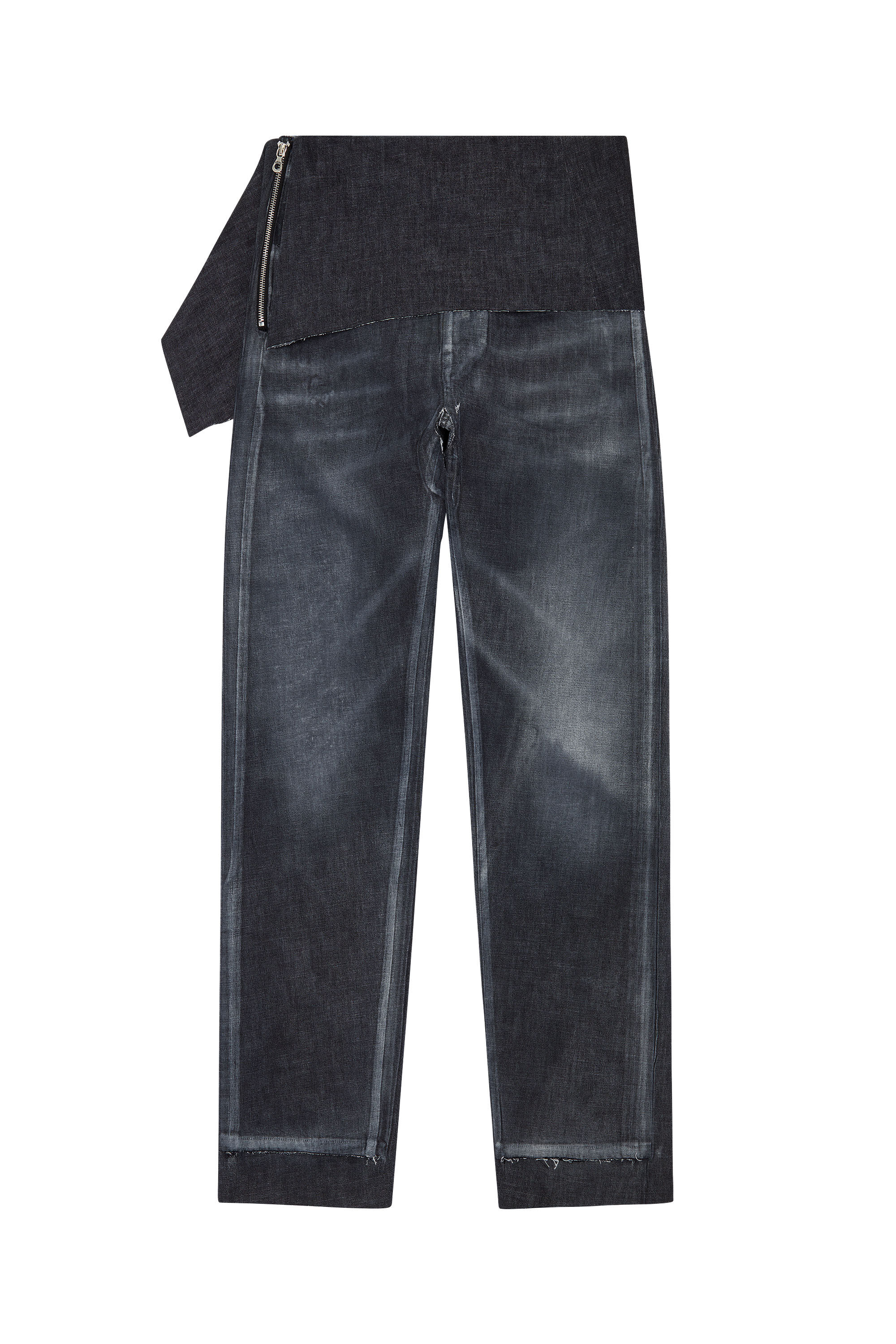 Diesel - 2010 D-Macs 007Q5 Straight Jeans, Black/Dark grey - Image 2