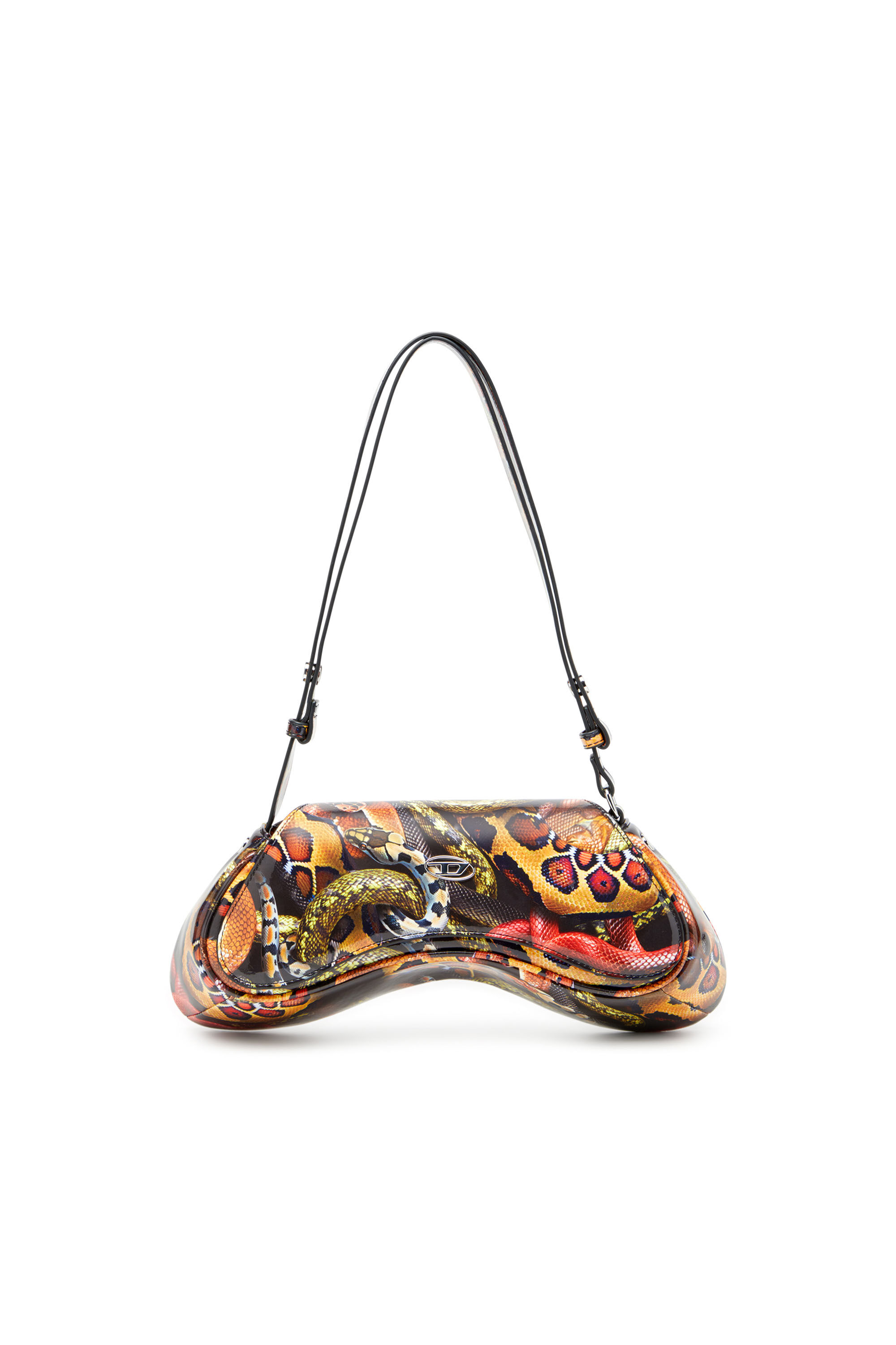 pusuke　0527 Women's Shoulder bag with snake print | Multicolor | Diesel