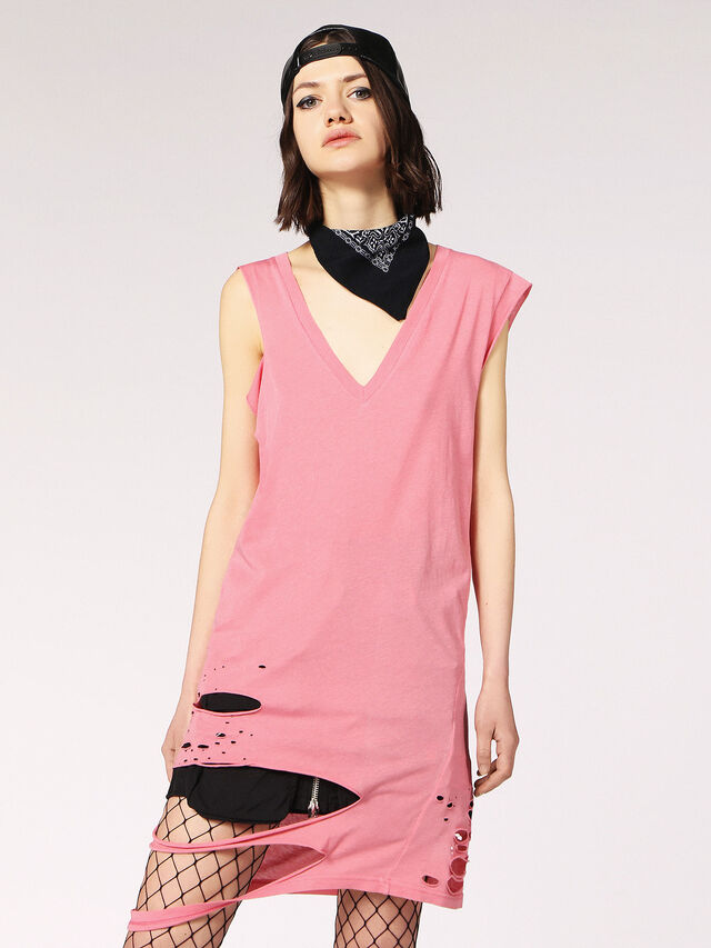 Diesel T Shane Pink Tops Image 1 Diesel T Shane Pink Tops Image 1